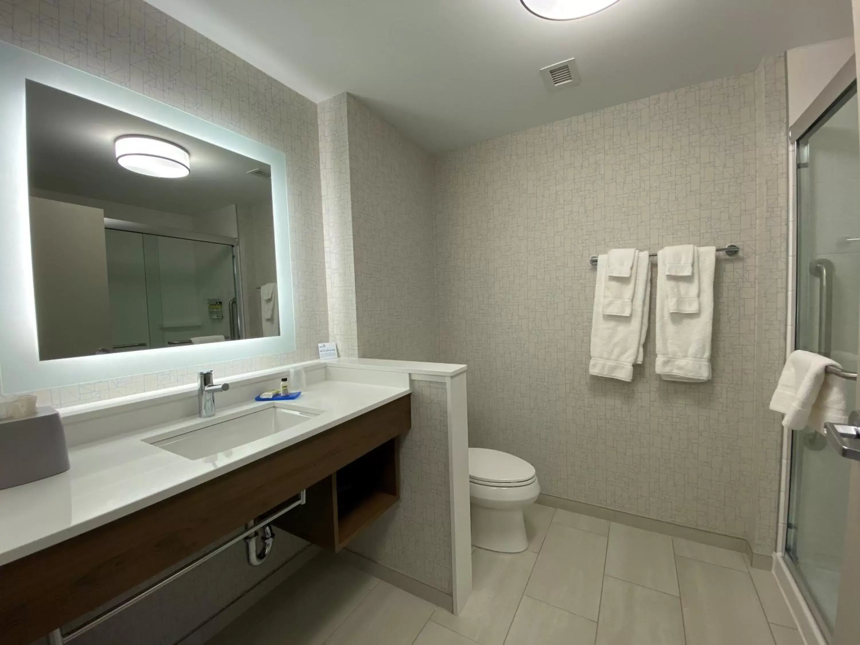 Bathroom in Holiday Inn Express & Suites - Aurora, an IHG Hotel