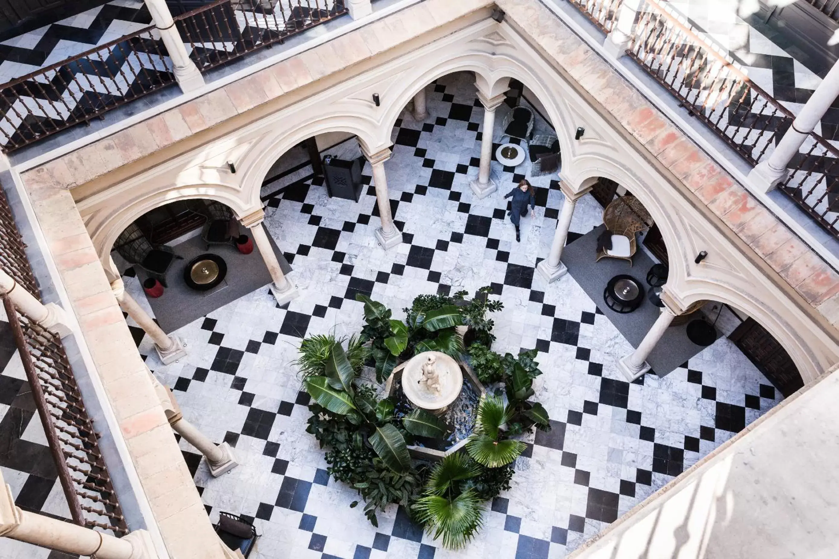 Patio in CoolRooms Palacio Villapanés