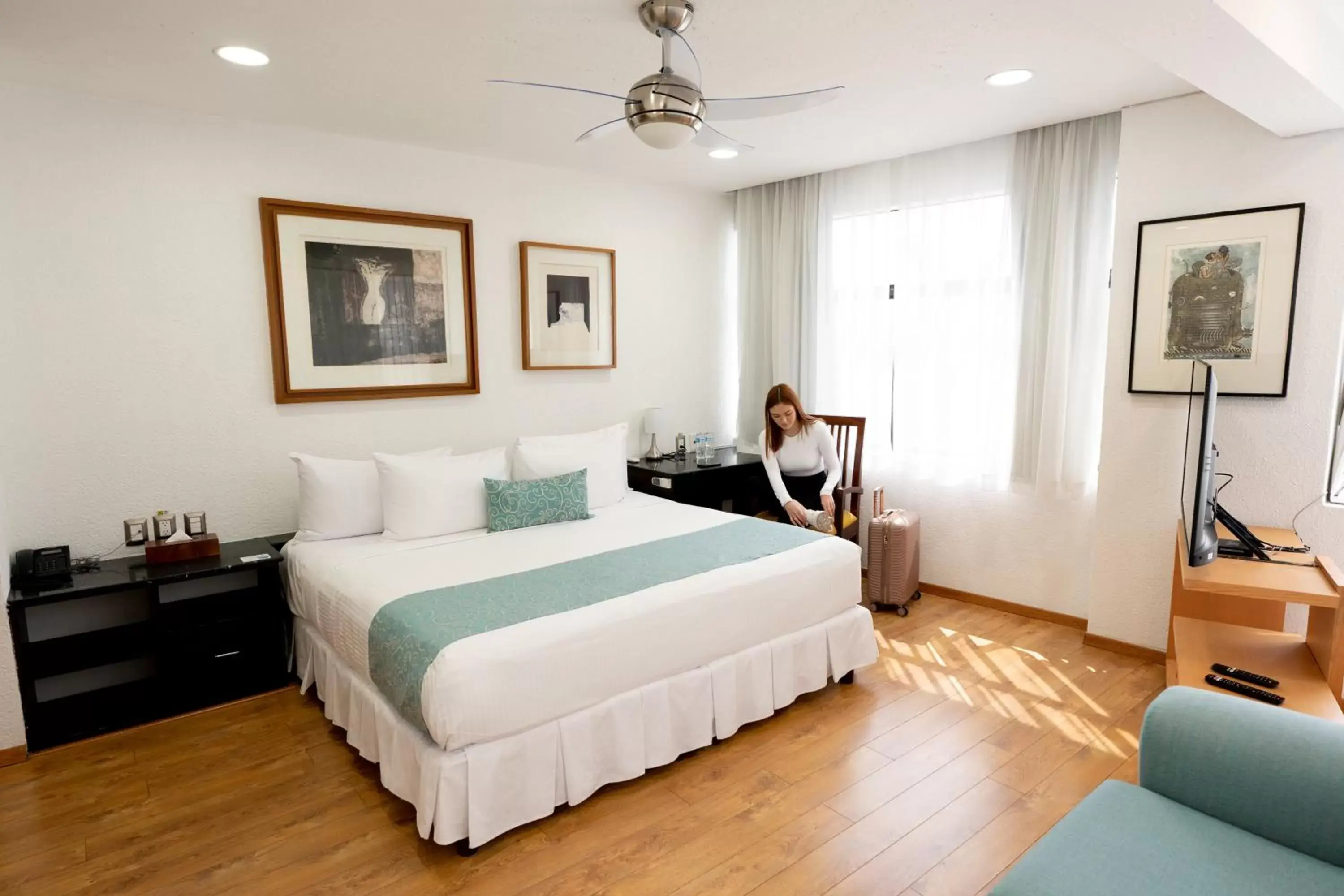 Bedroom, Bed in Suites Coben Apartamentos Amueblados
