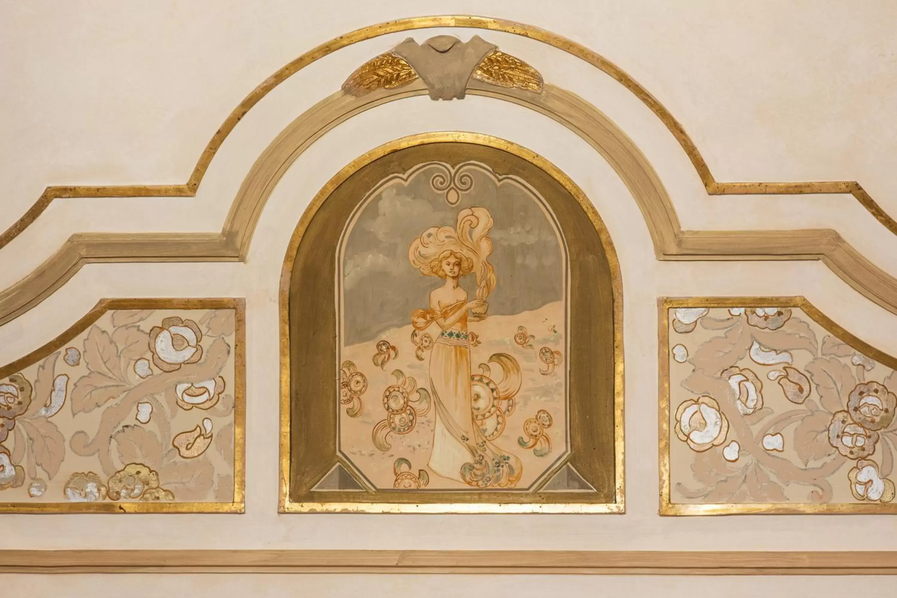 Decorative detail in Liberty Hotel