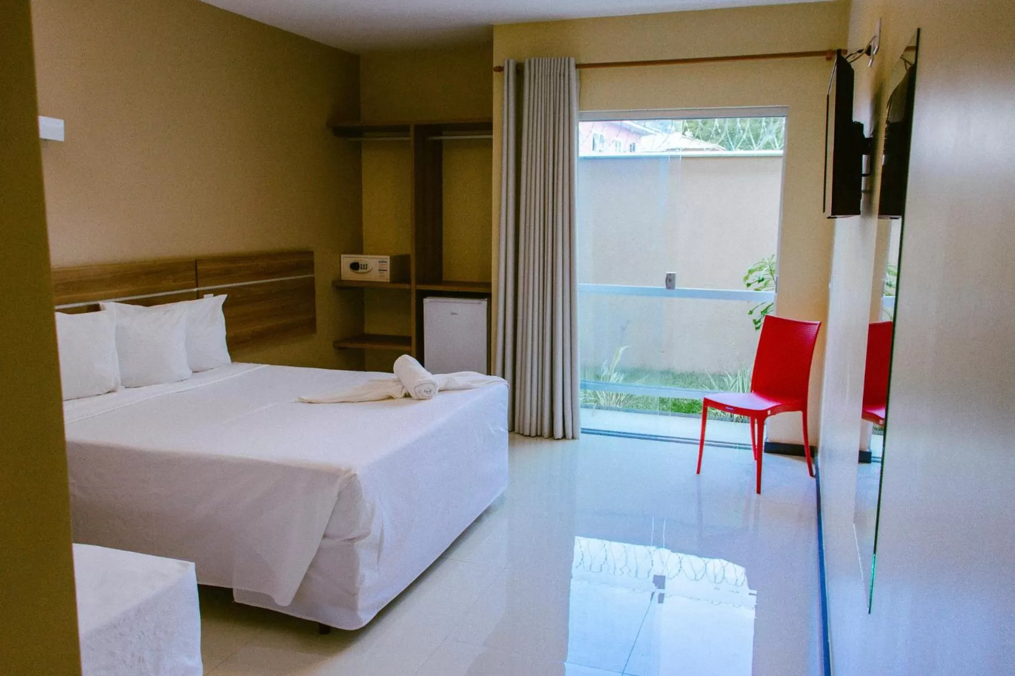 Bed in Pontal Praia Hotel