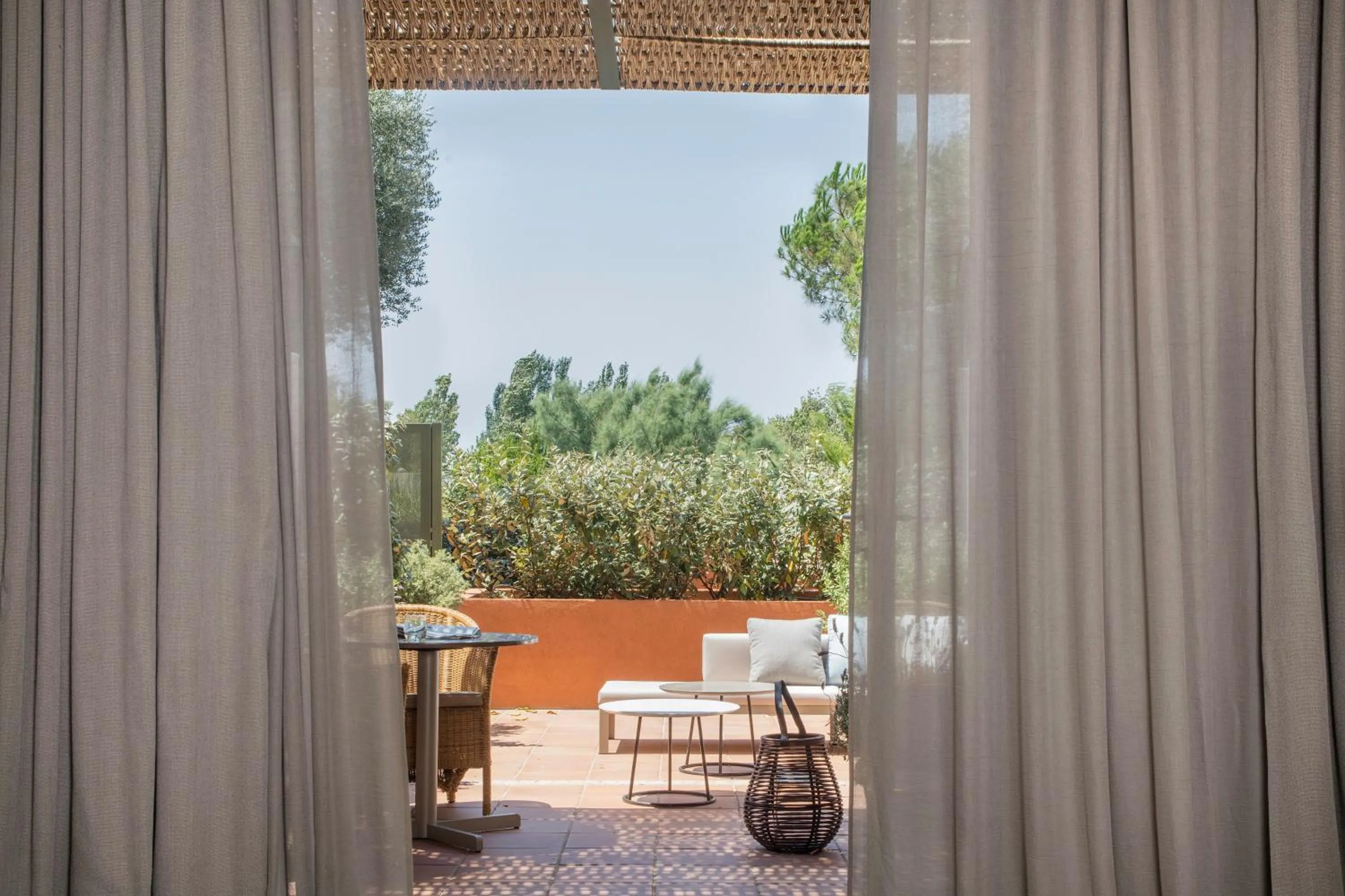 Balcony/Terrace in Hotel Peralada Wine Spa & Golf