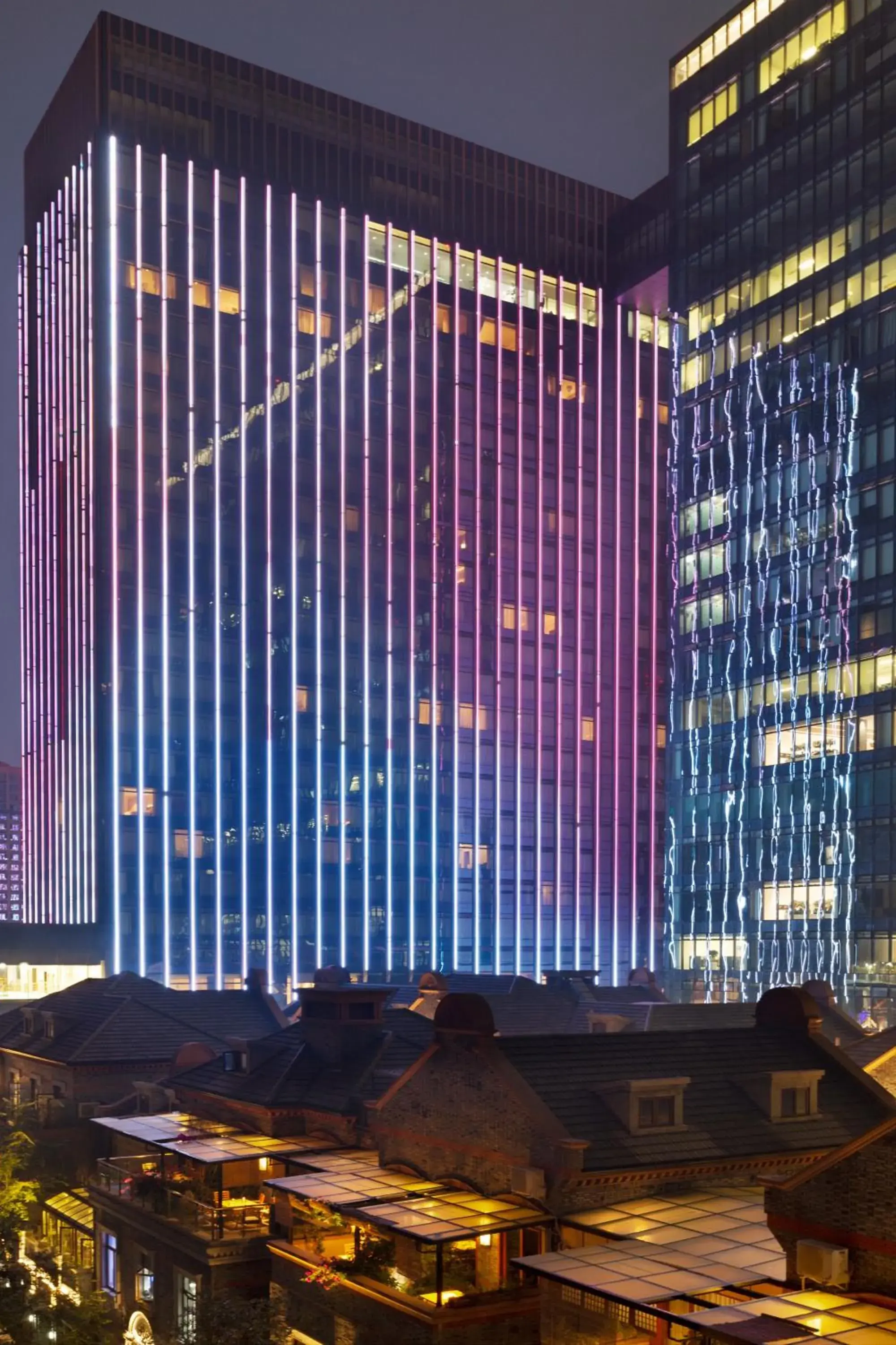 Bird's eye view in Hyatt Place Chengdu Pebble Walk