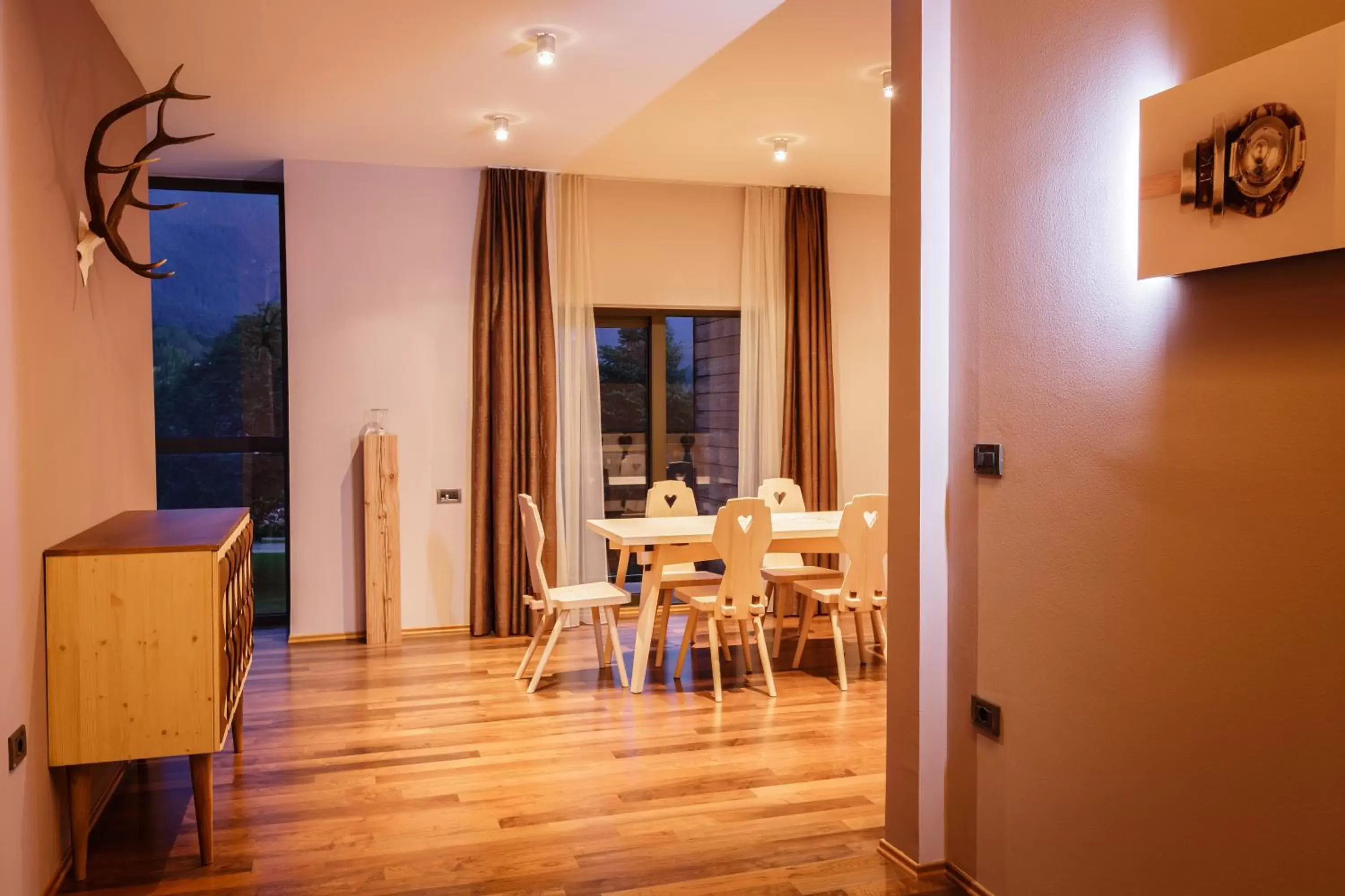 Living room, Dining Area in Bohinj Eco Hotel