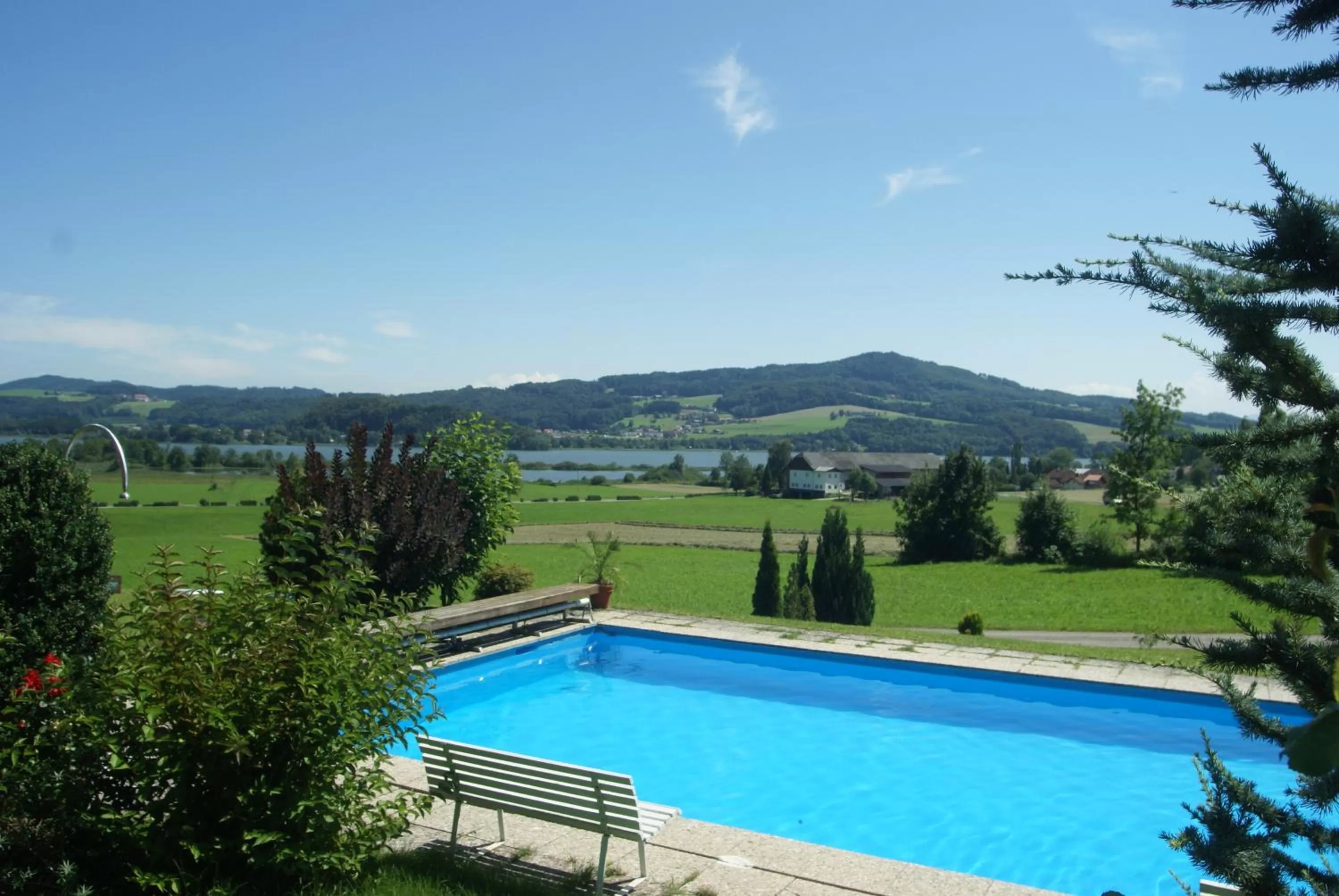 Swimming pool in Hotel Walkner