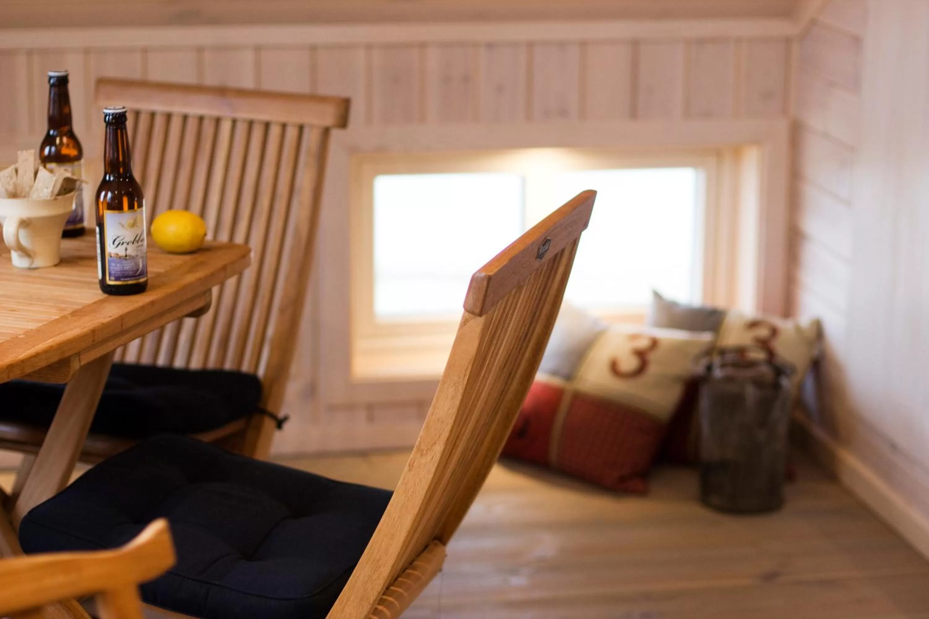 Decorative detail in Everts Sjöbods Bed & Breakfast