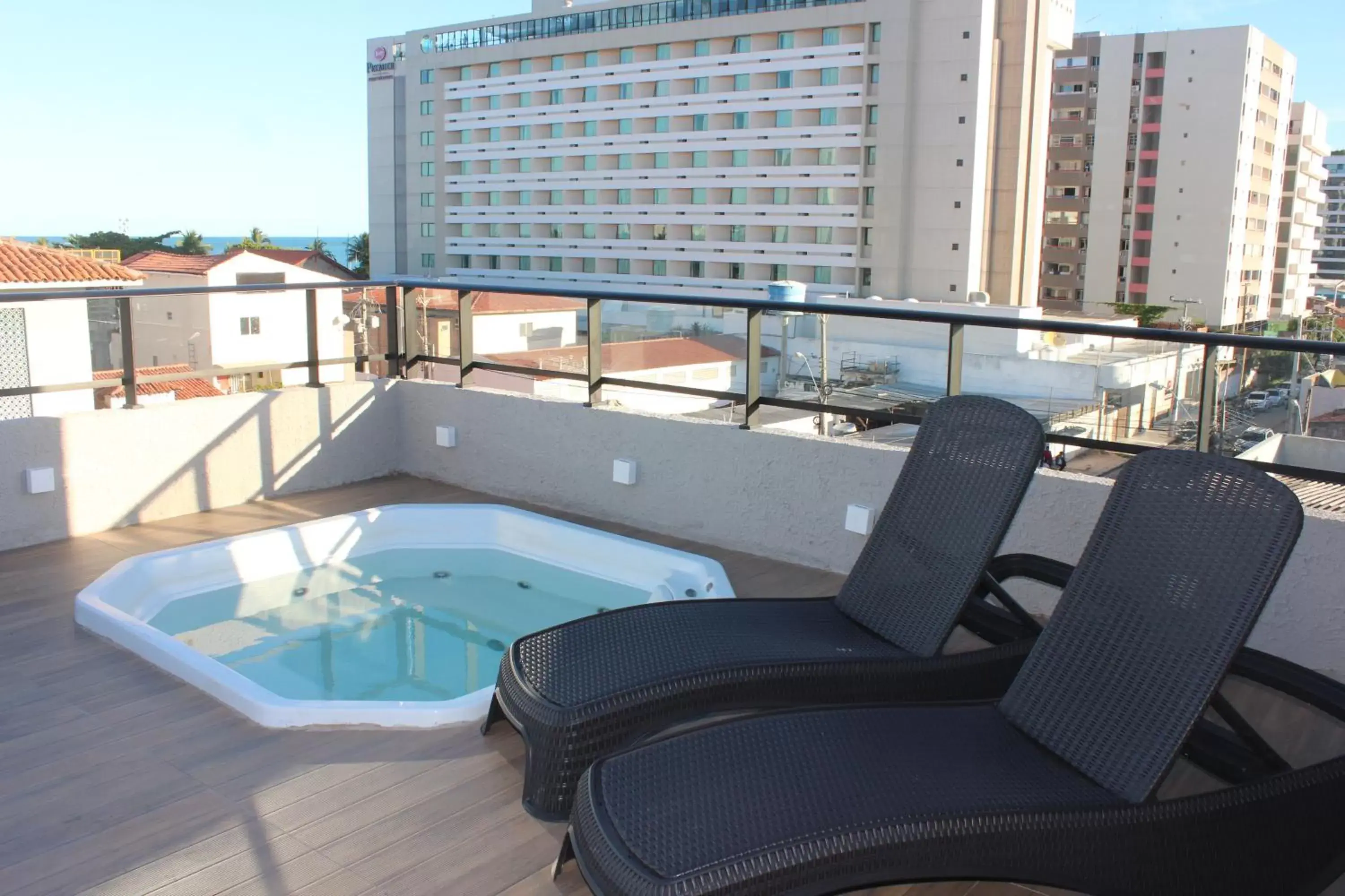 Balcony/Terrace in Amenit Hotel