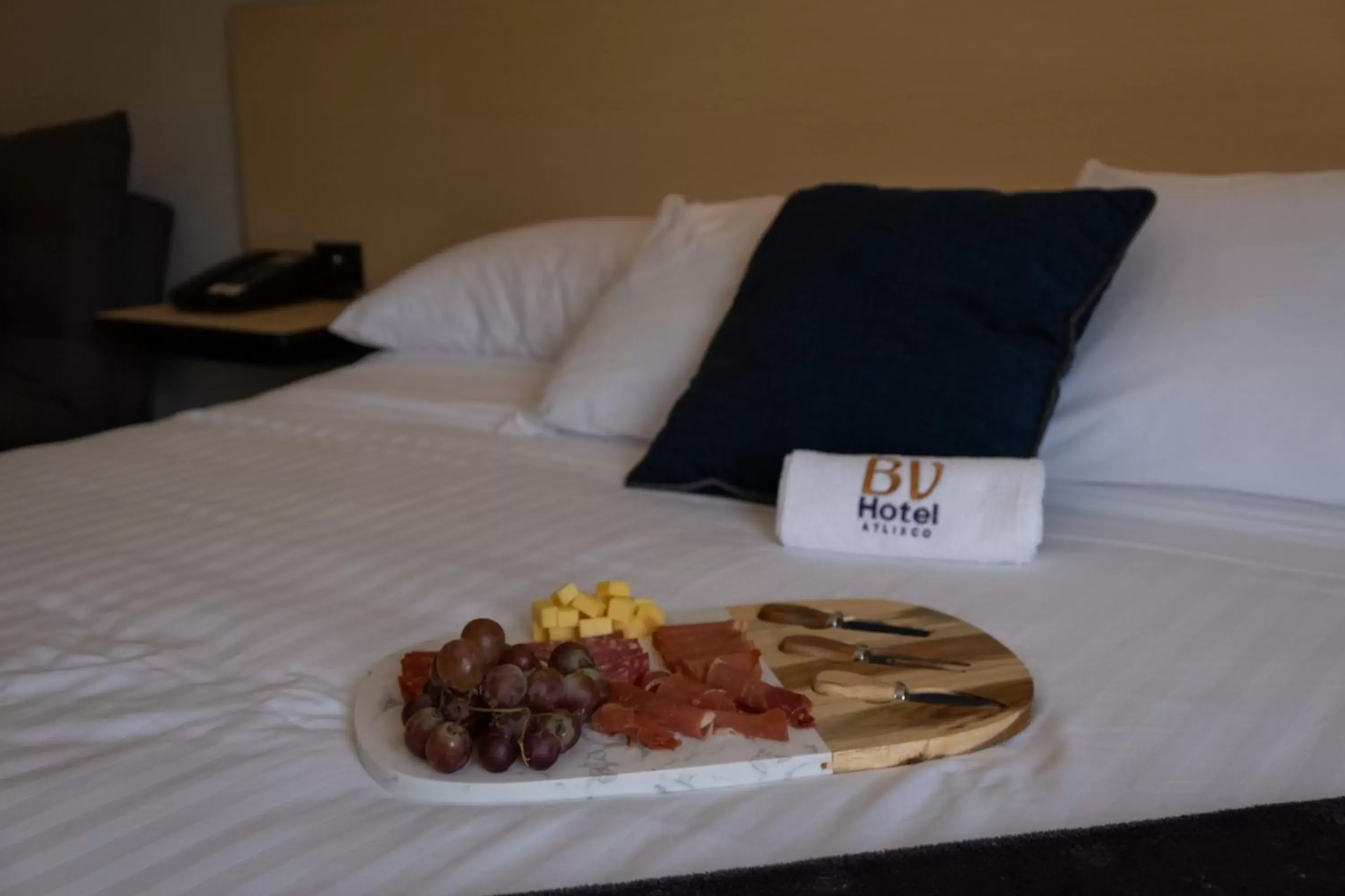 Bed in BV Hotel Atlixco