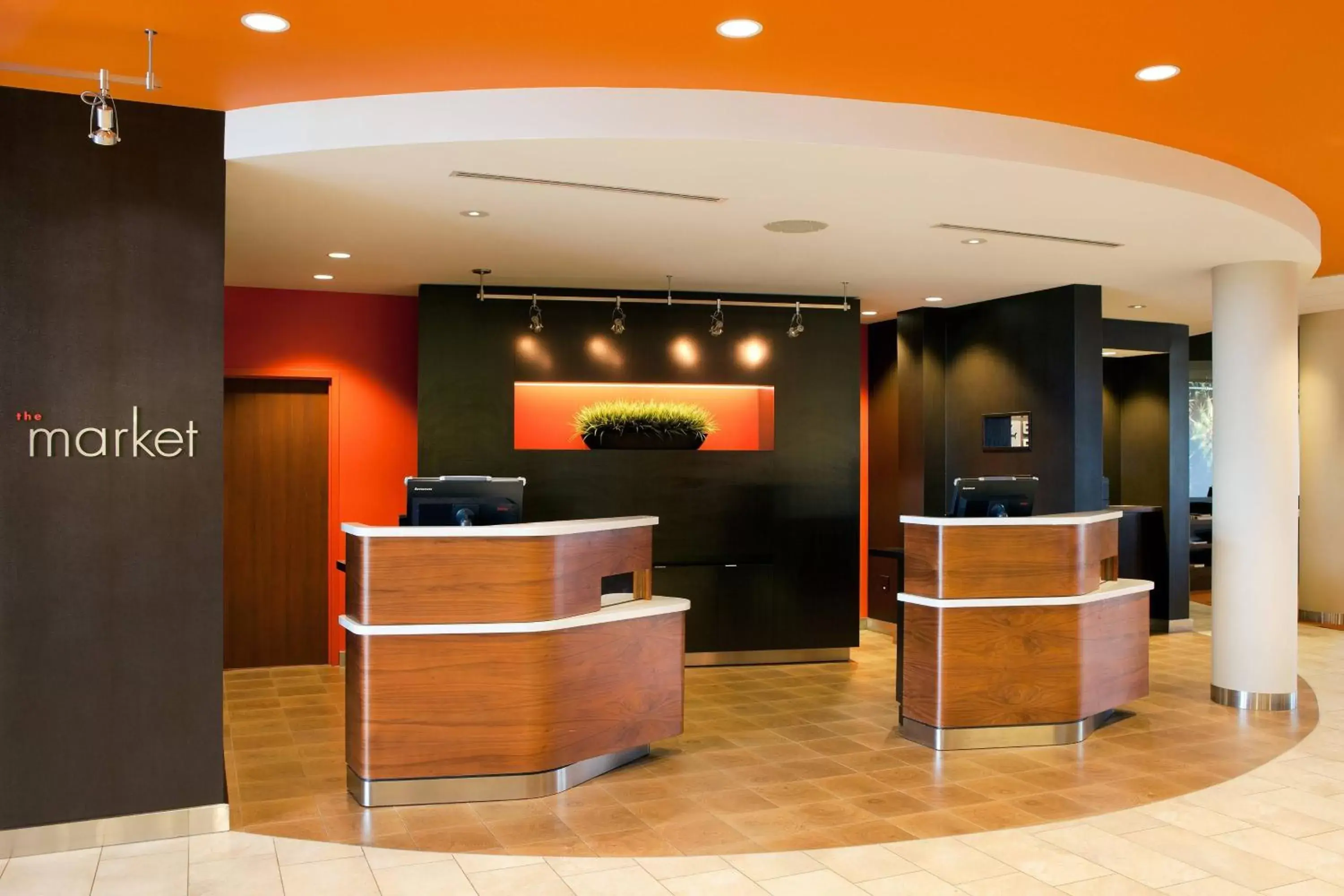 Property building, Lobby/Reception in Courtyard Foothill Ranch Irvine East/Lake Forest