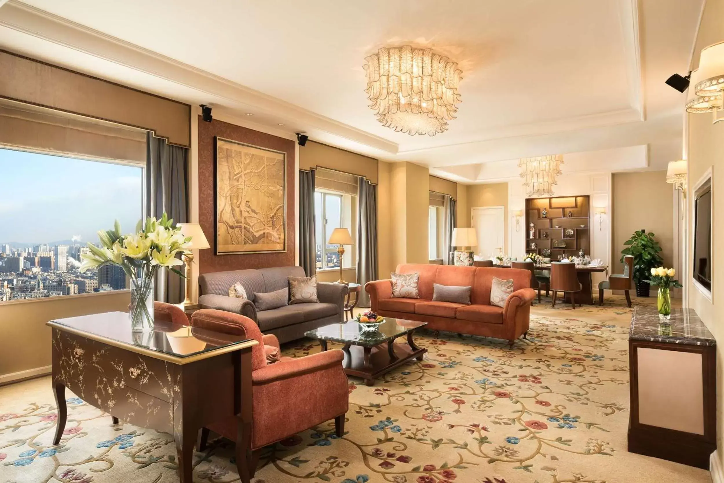 Photo of the whole room, Seating Area in Shangri-La Changchun