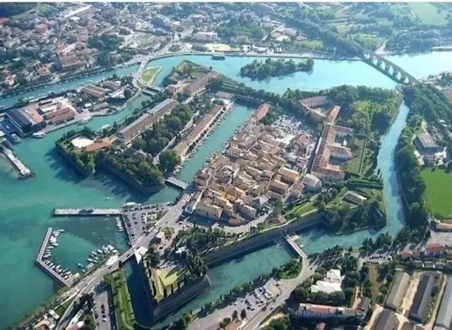 City view, Bird's-eye View in Hotel Nuova Barcaccia