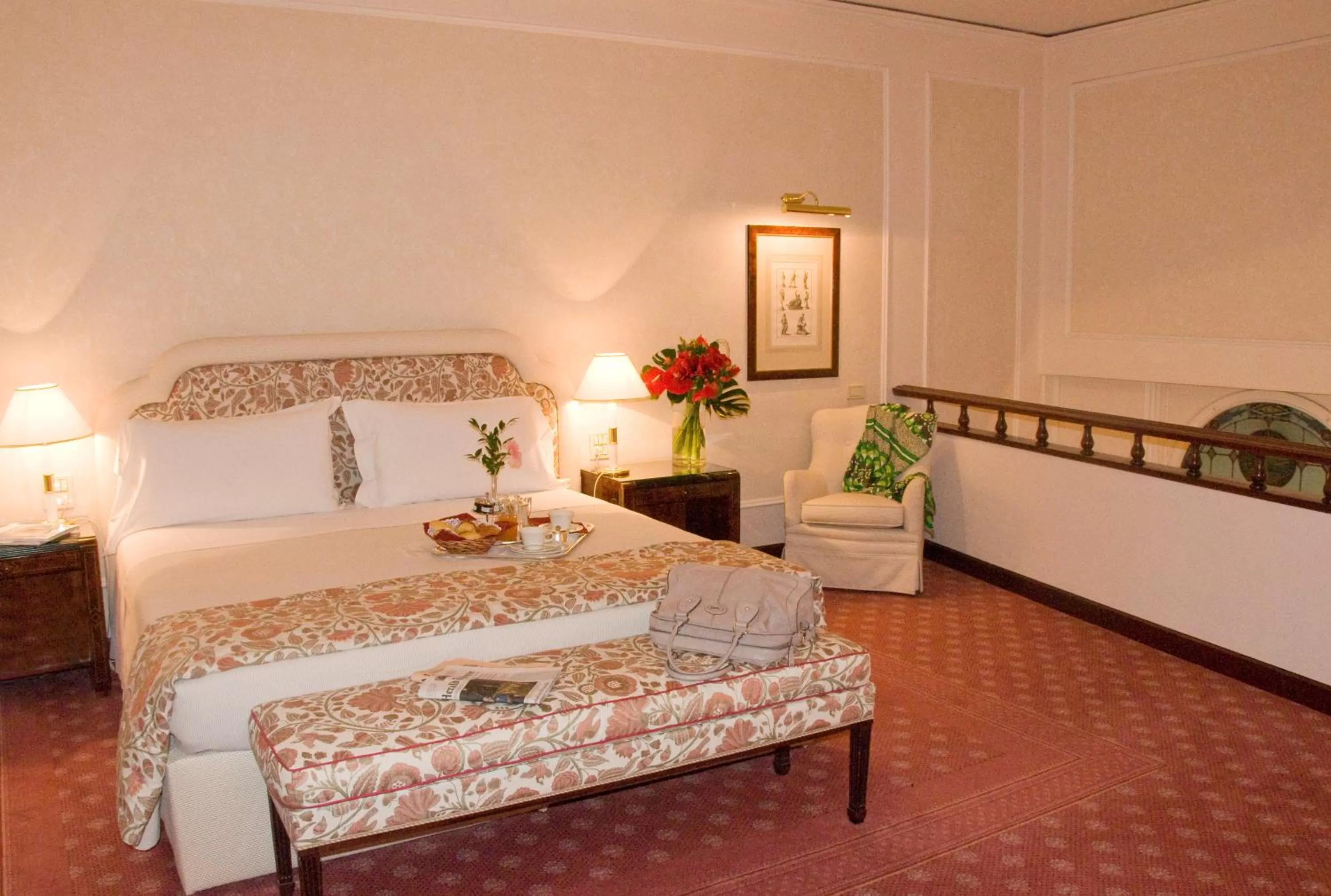 Bed in Hotel De La Ville