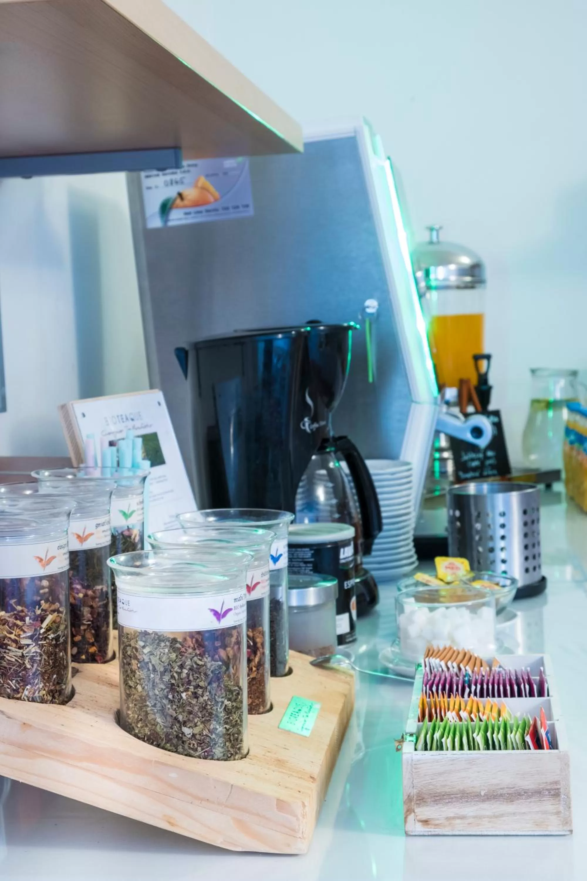 Food and drinks in Hotel Meda of Museum Kampa