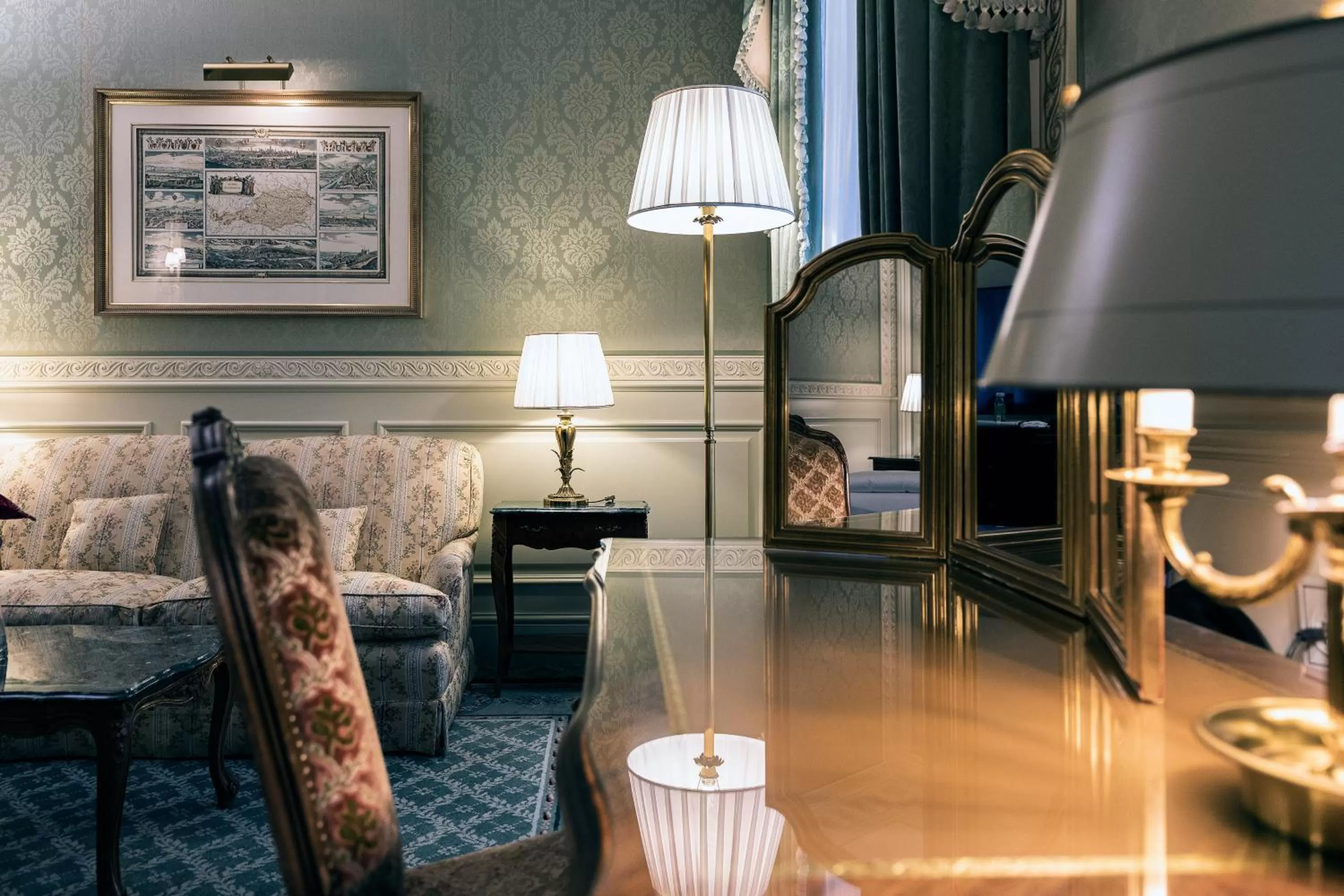 Photo of the whole room in Grand Hotel Wien