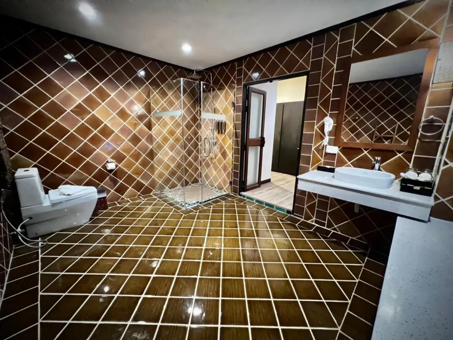 Bathroom in Na Mantra Resort