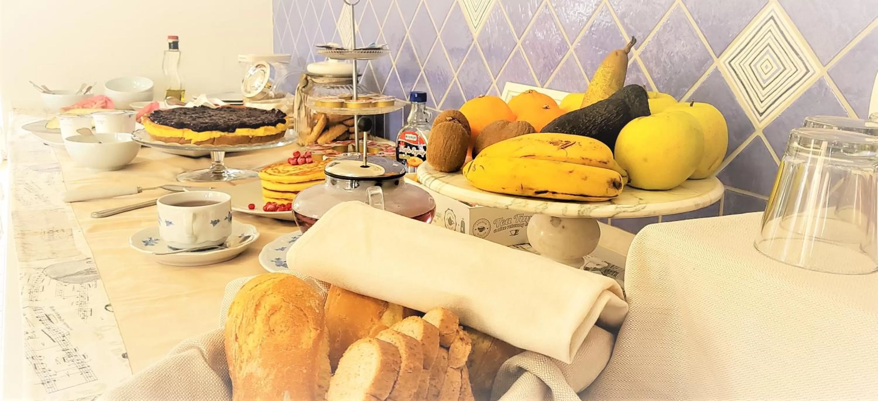 Buffet breakfast in B&B al Doremi