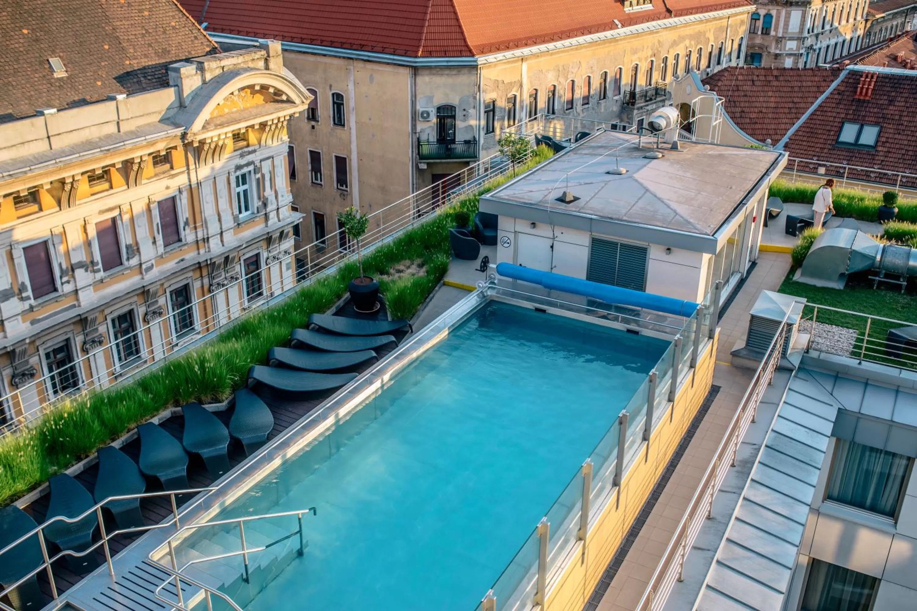 Property building in Continental Hotel Budapest