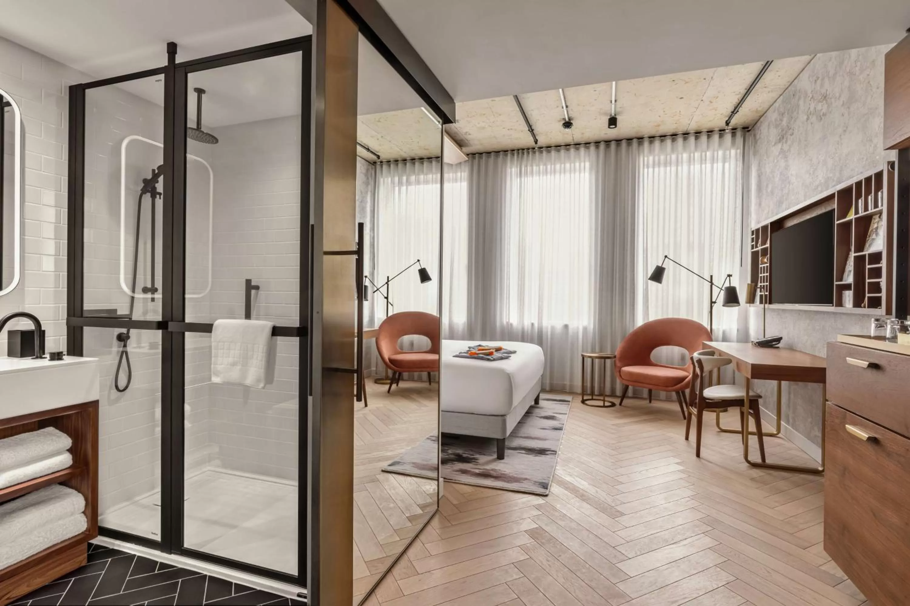 Bedroom in Canopy by Hilton London City