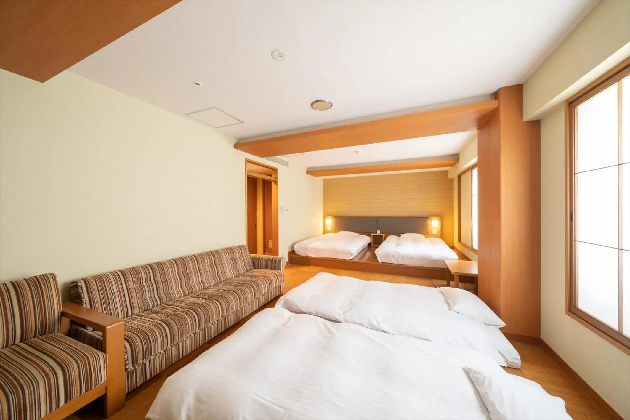 Bed in Pearl Hotel Ryogoku Bed in Pearl Hotel Ryogoku