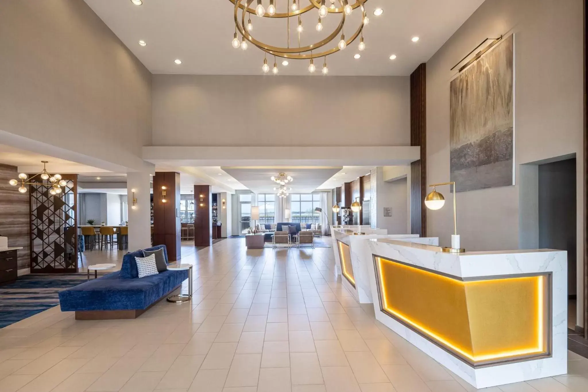 Property building, Lobby/Reception in Crowne Plaza Fort Myers Gulf Coast, an IHG Hotel