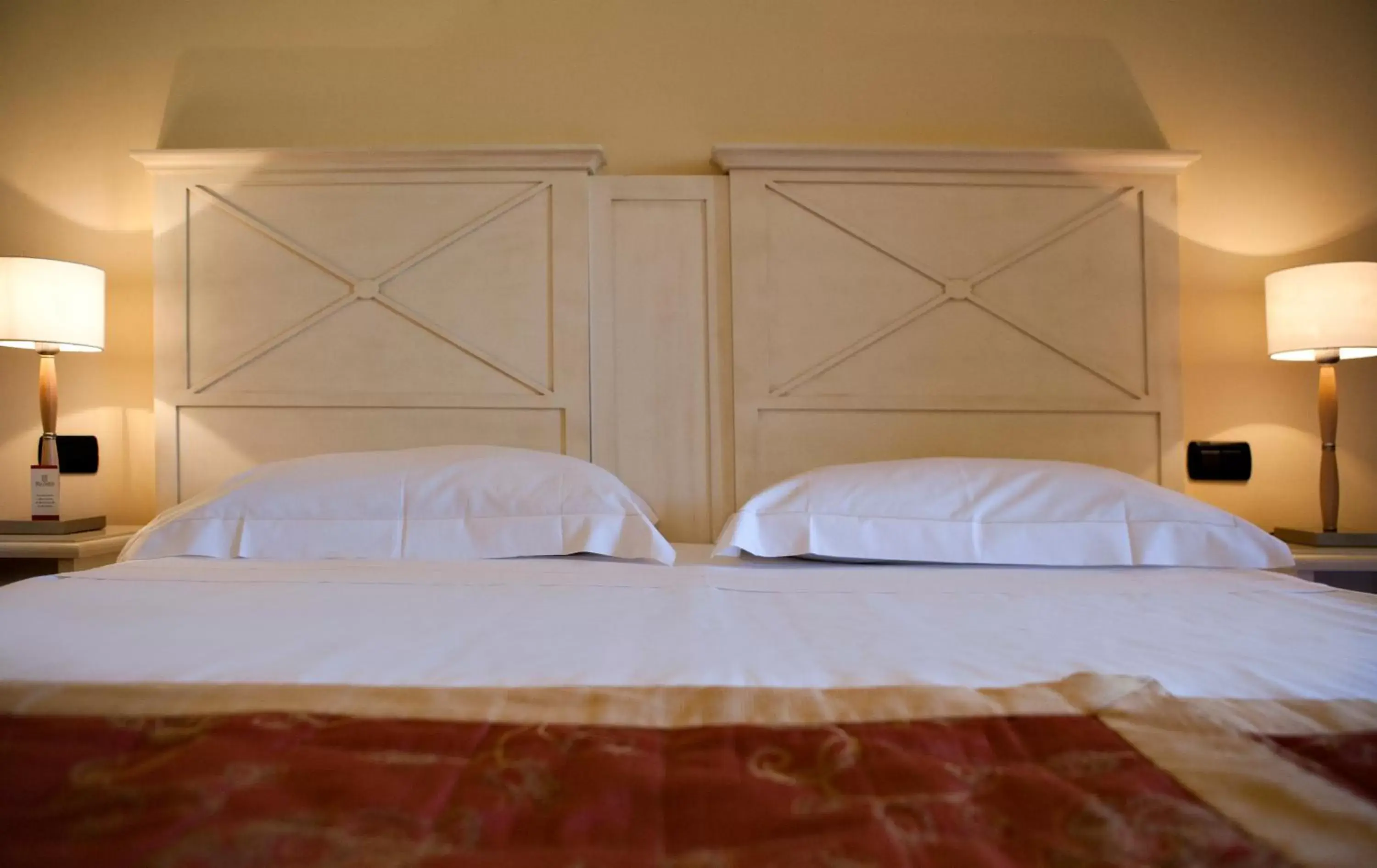 Bed in Hotel Villa Cappugi