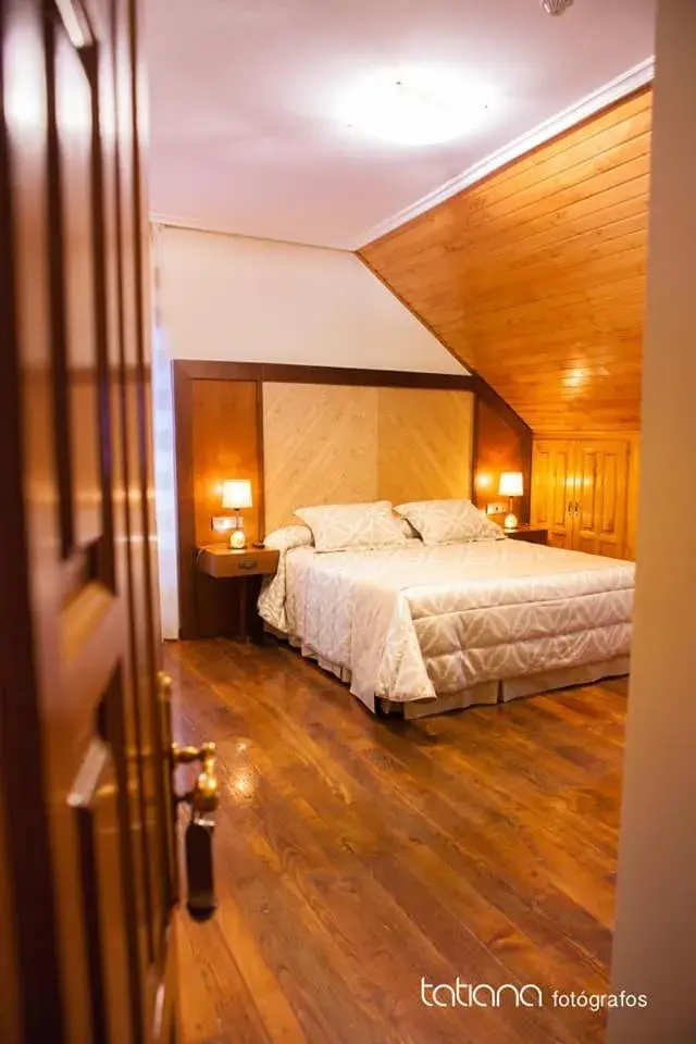 Bed in Hotel Restaurante La Casilla