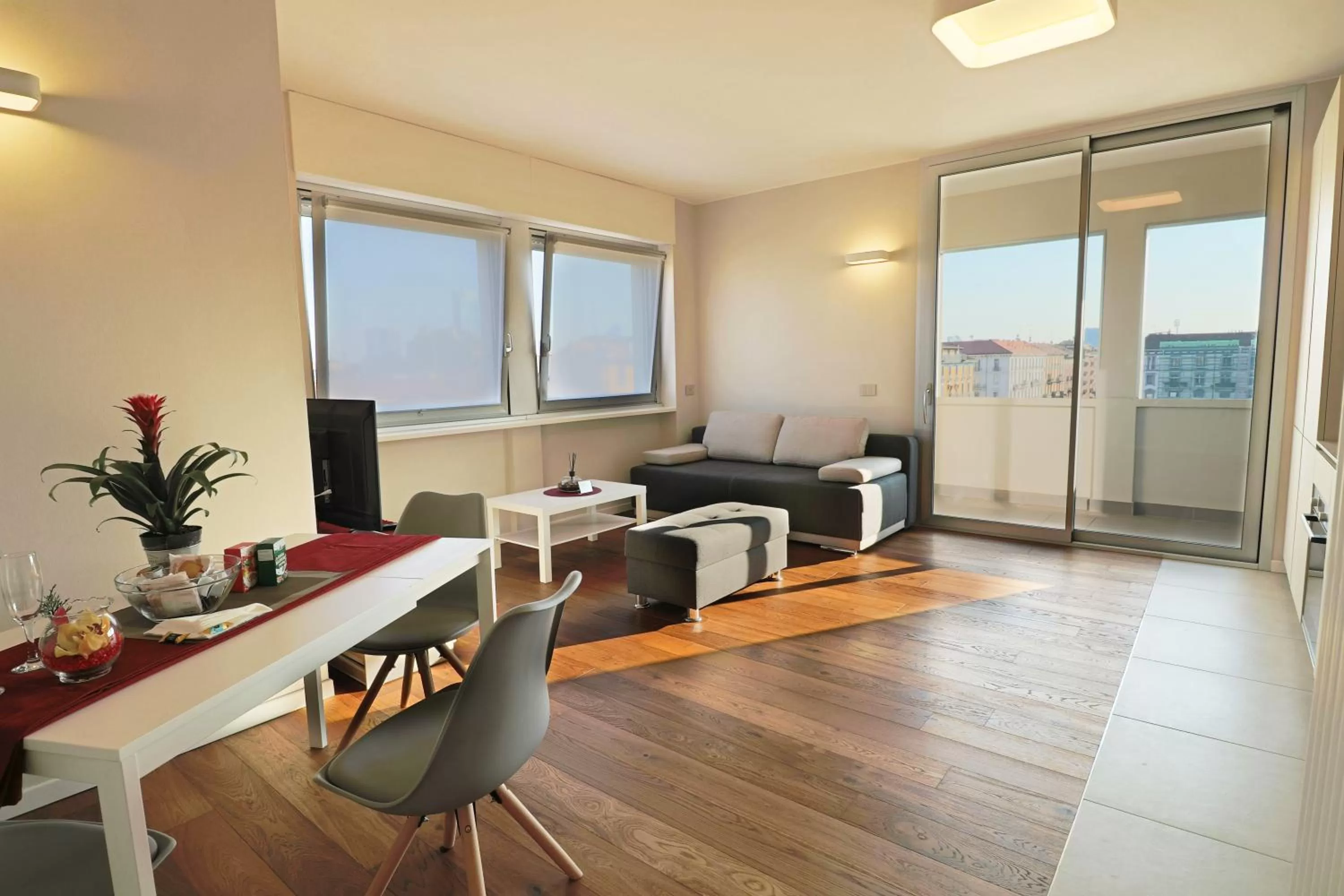 Living room in Aparthotel Isola