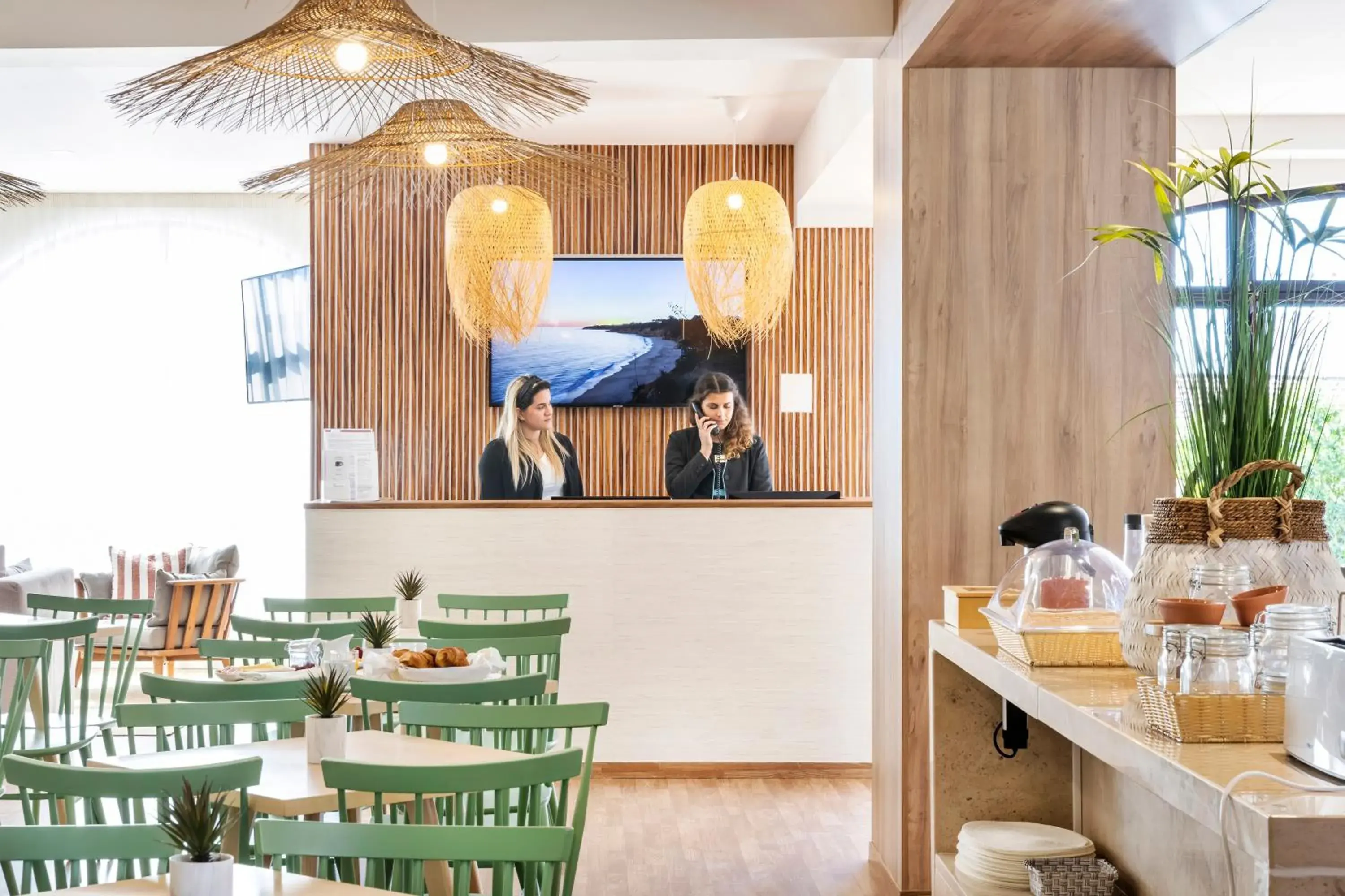 Lobby or reception in Clube Maria Luisa Lobby or reception in Clube Maria Luisa