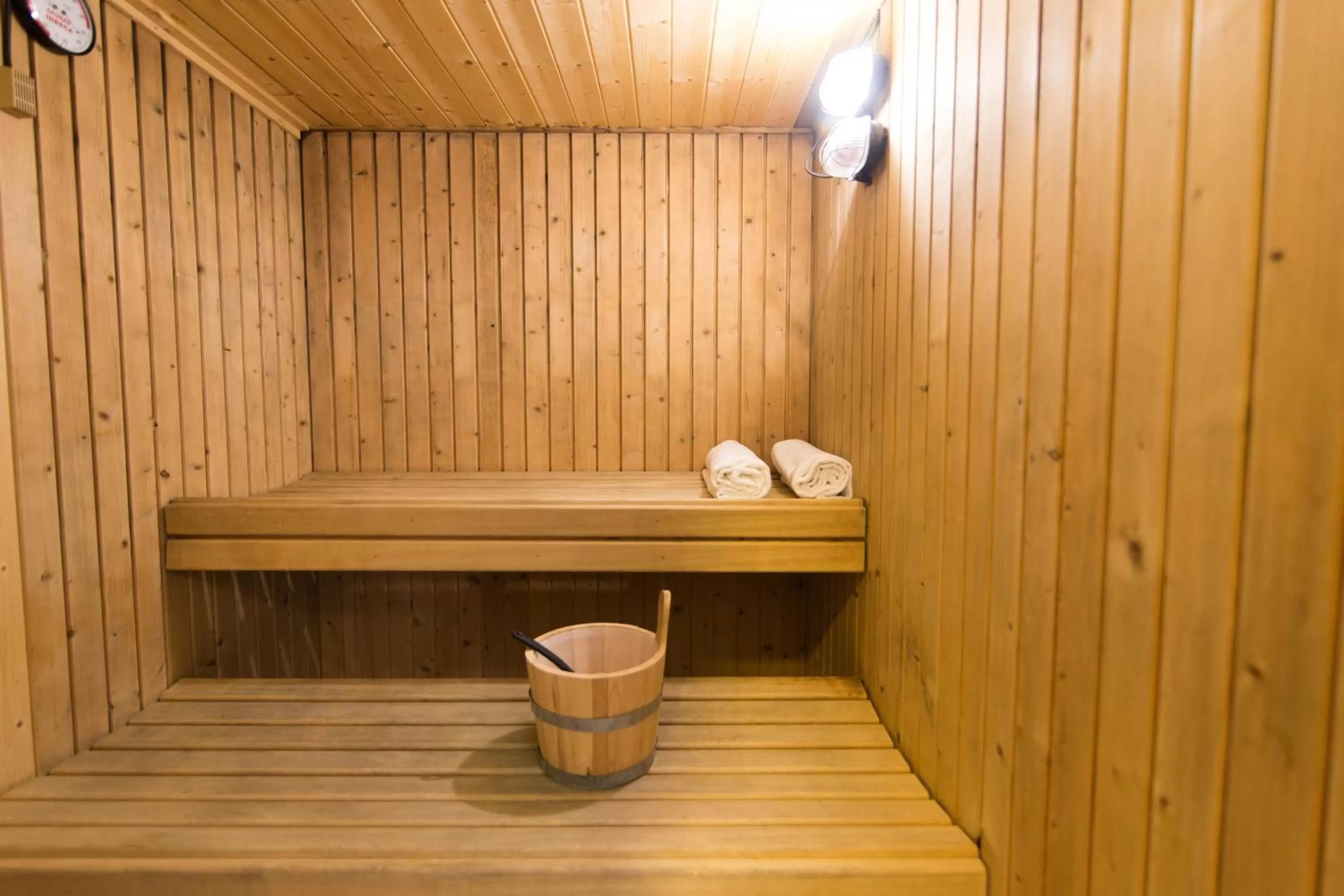 Sauna in Hotel Mas Camarena