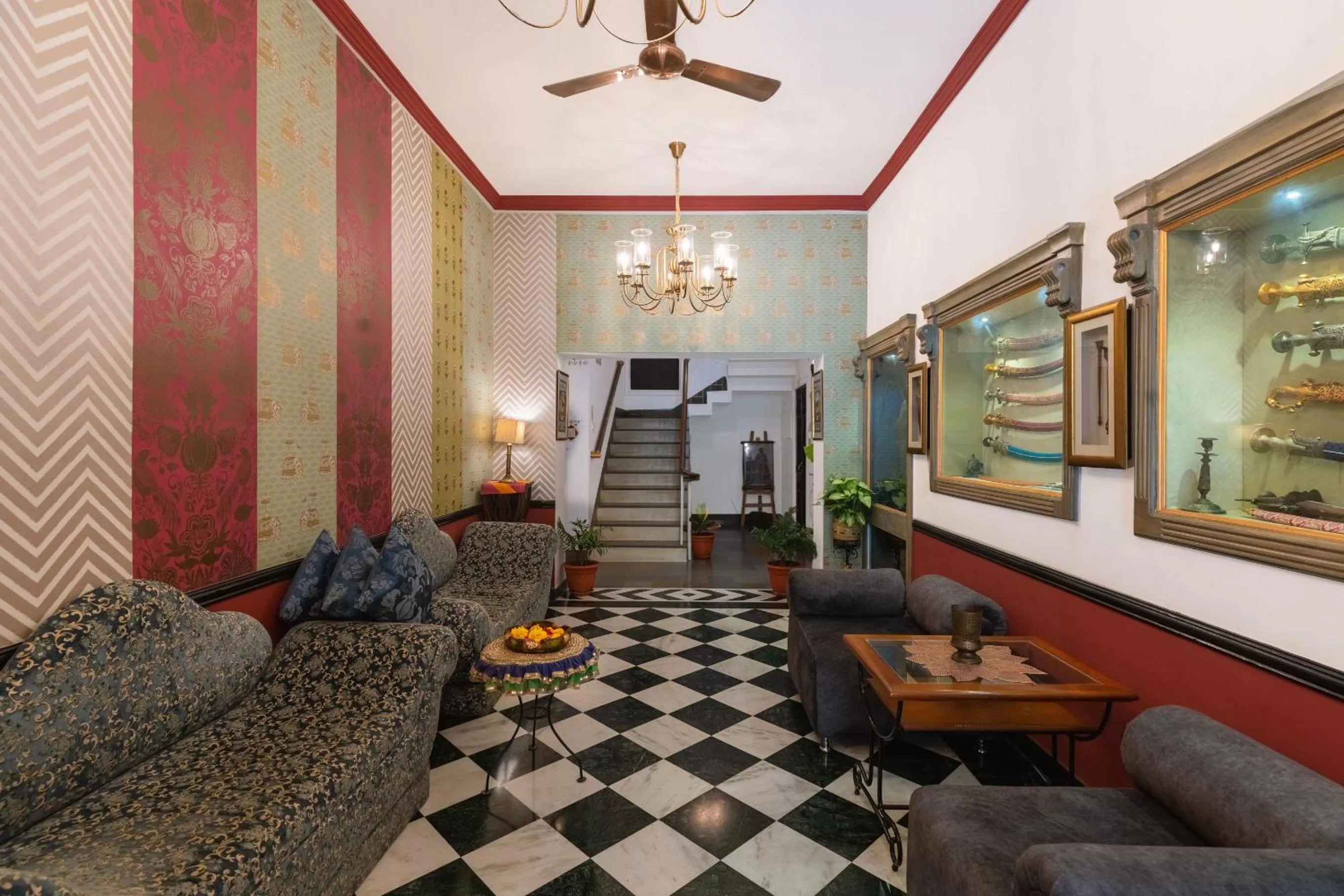 Lobby or reception in Panna Vilas - A Lake Facing Boutique Hotel