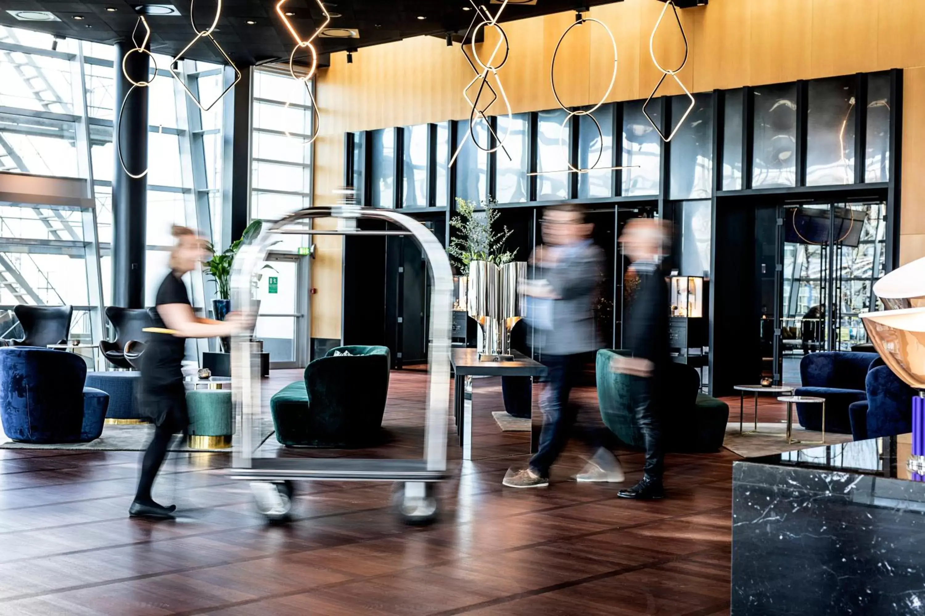 Lobby or reception in Clarion Hotel Copenhagen Airport