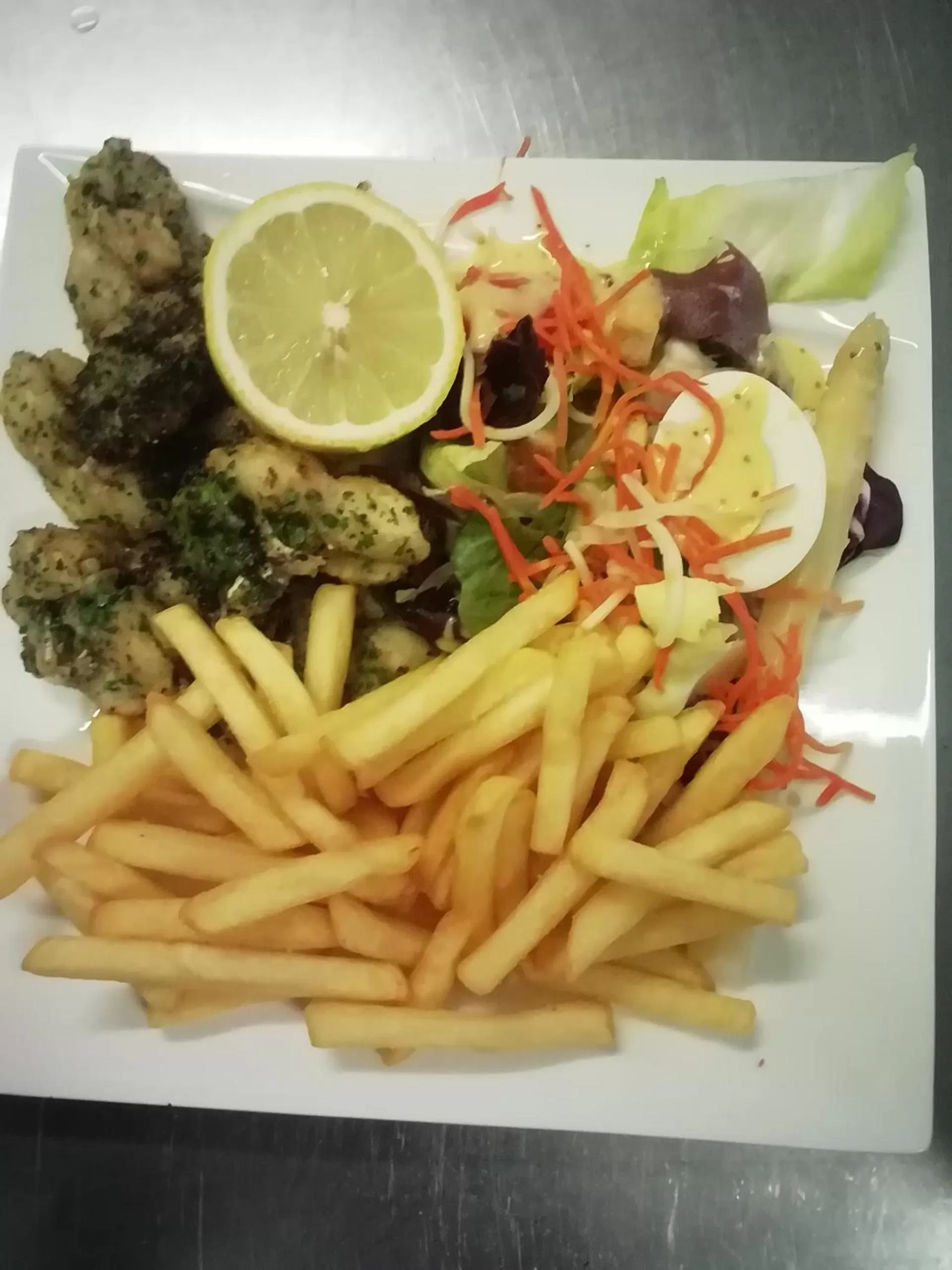 Dinner, Food in Le Relais de la RN7