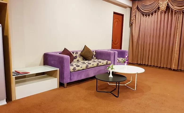 Living room in Major Grand Hotel