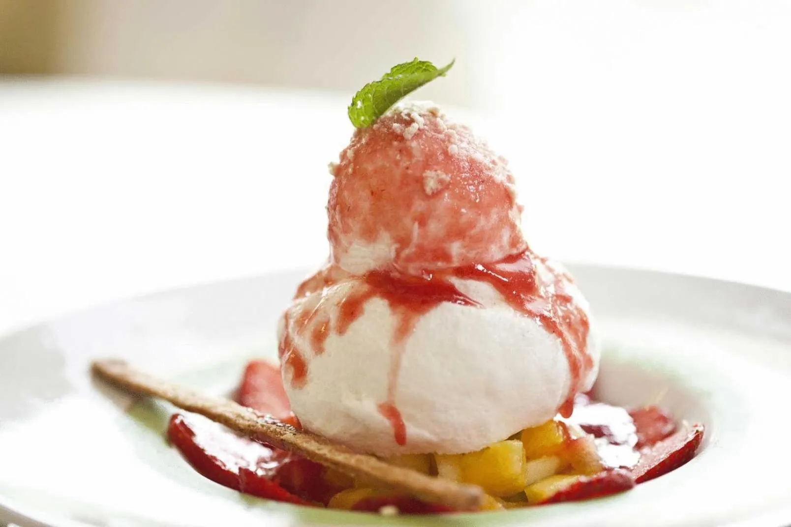 Food close-up in Logis Hôtel Restaurant Le Coq Hardi