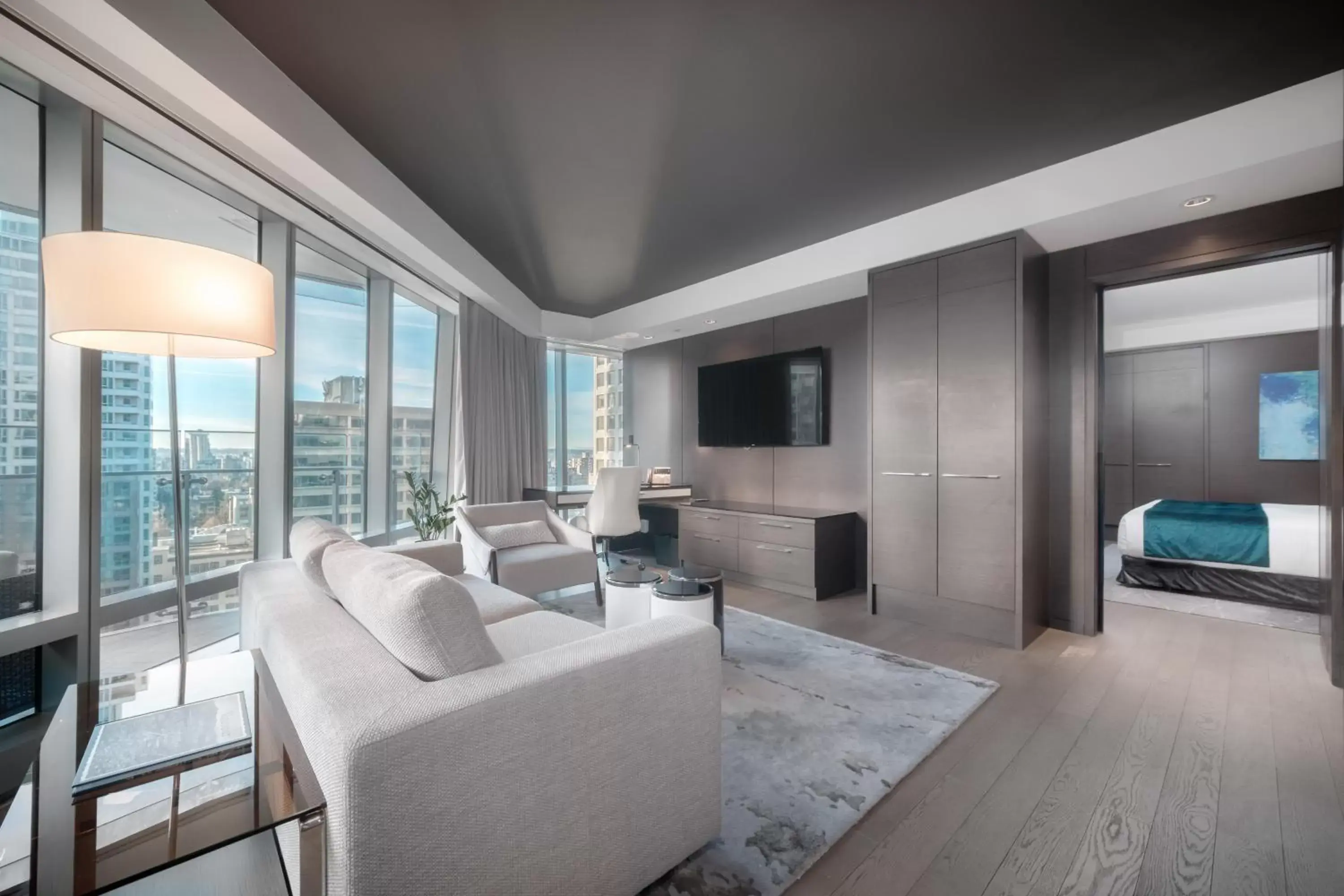 Living room, Seating Area in Paradox Hotel Vancouver