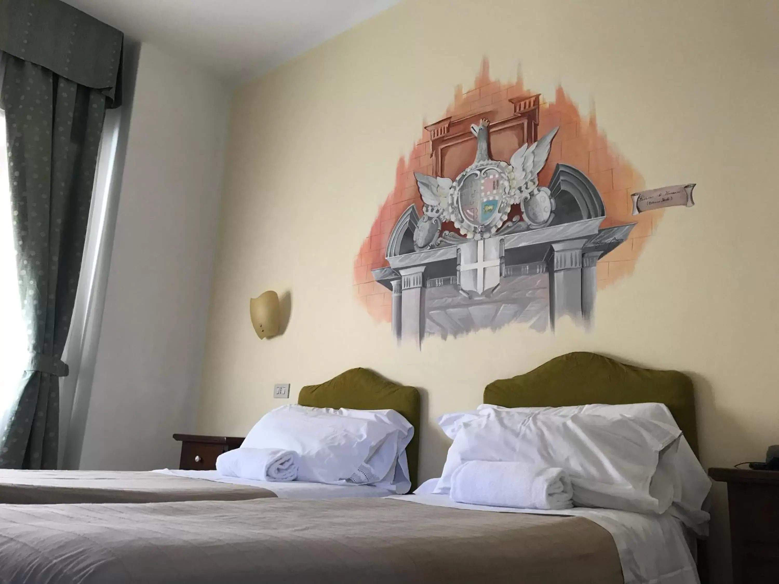 Bed in Hotel Elite