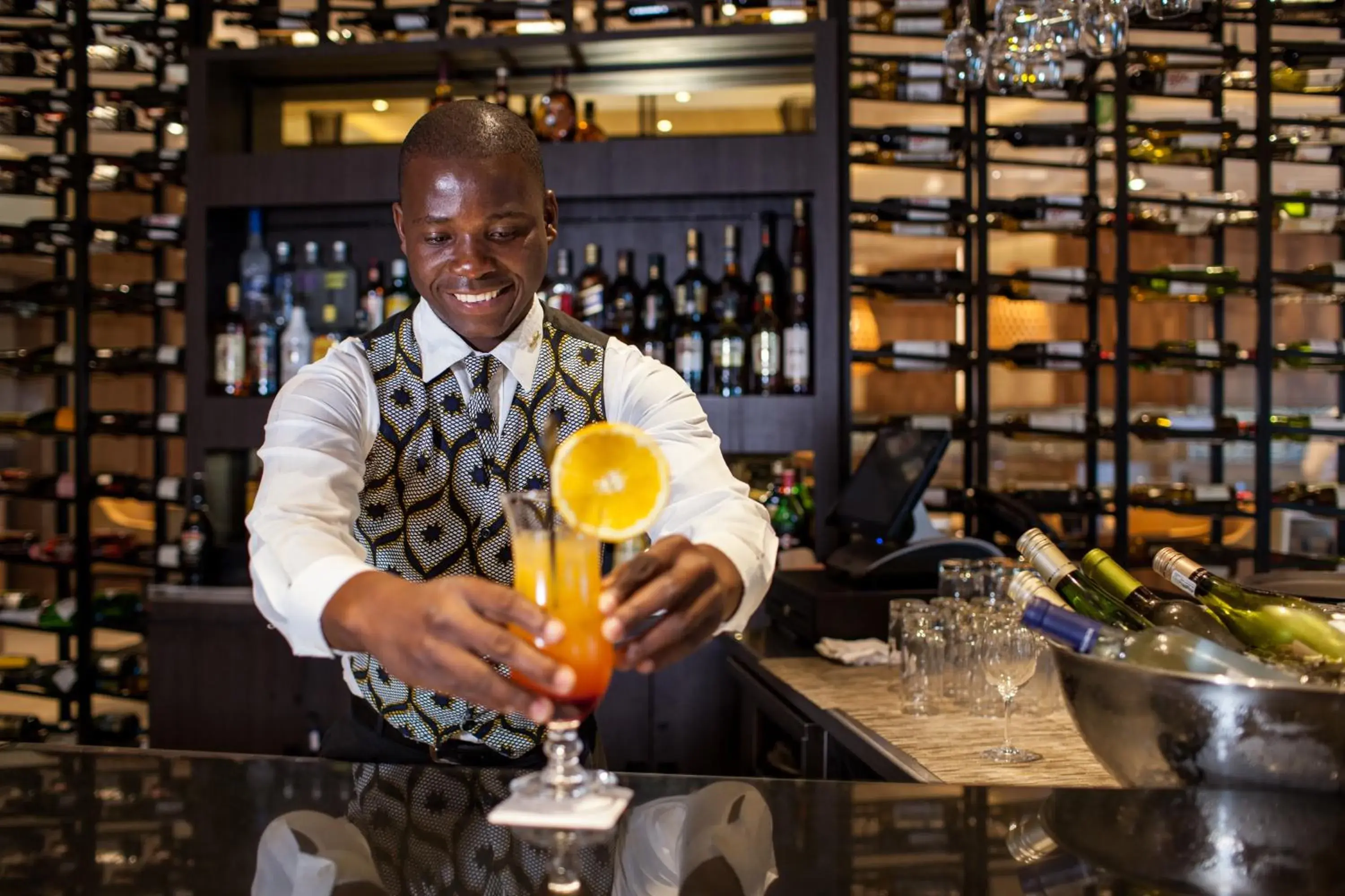 Staff, Lounge/Bar in Radisson Blu Hotel & Residence Maputo