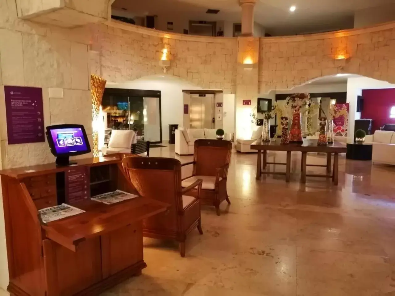 Lobby or reception in Adhara Hacienda Cancun