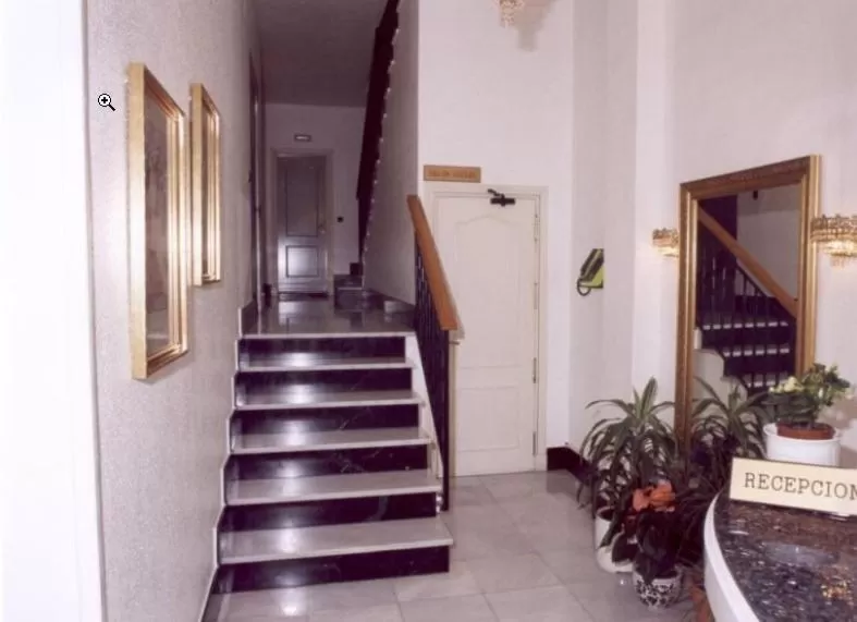 Lobby or reception in Hotel Restaurante Santos