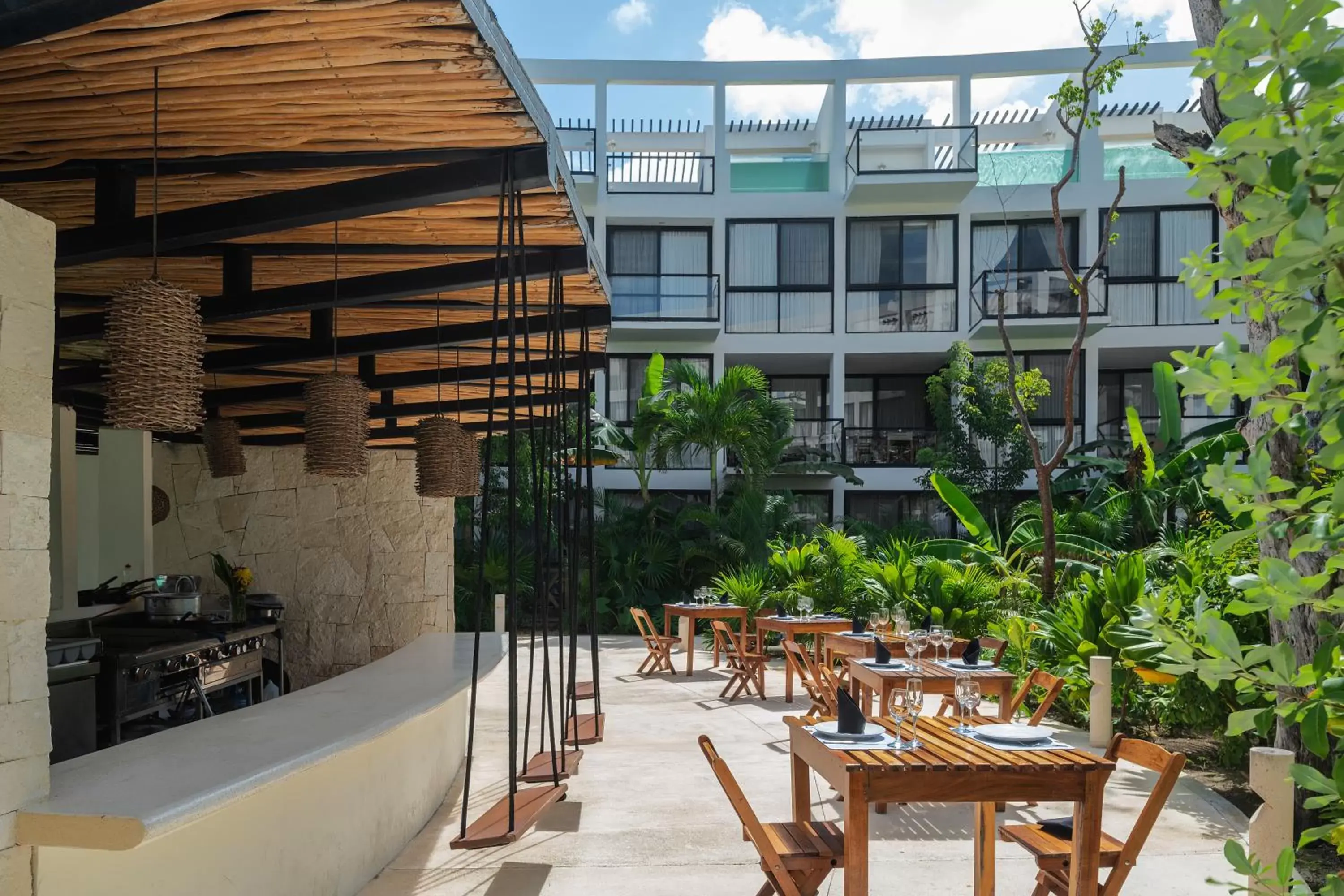 Property building in The Waves Tulum