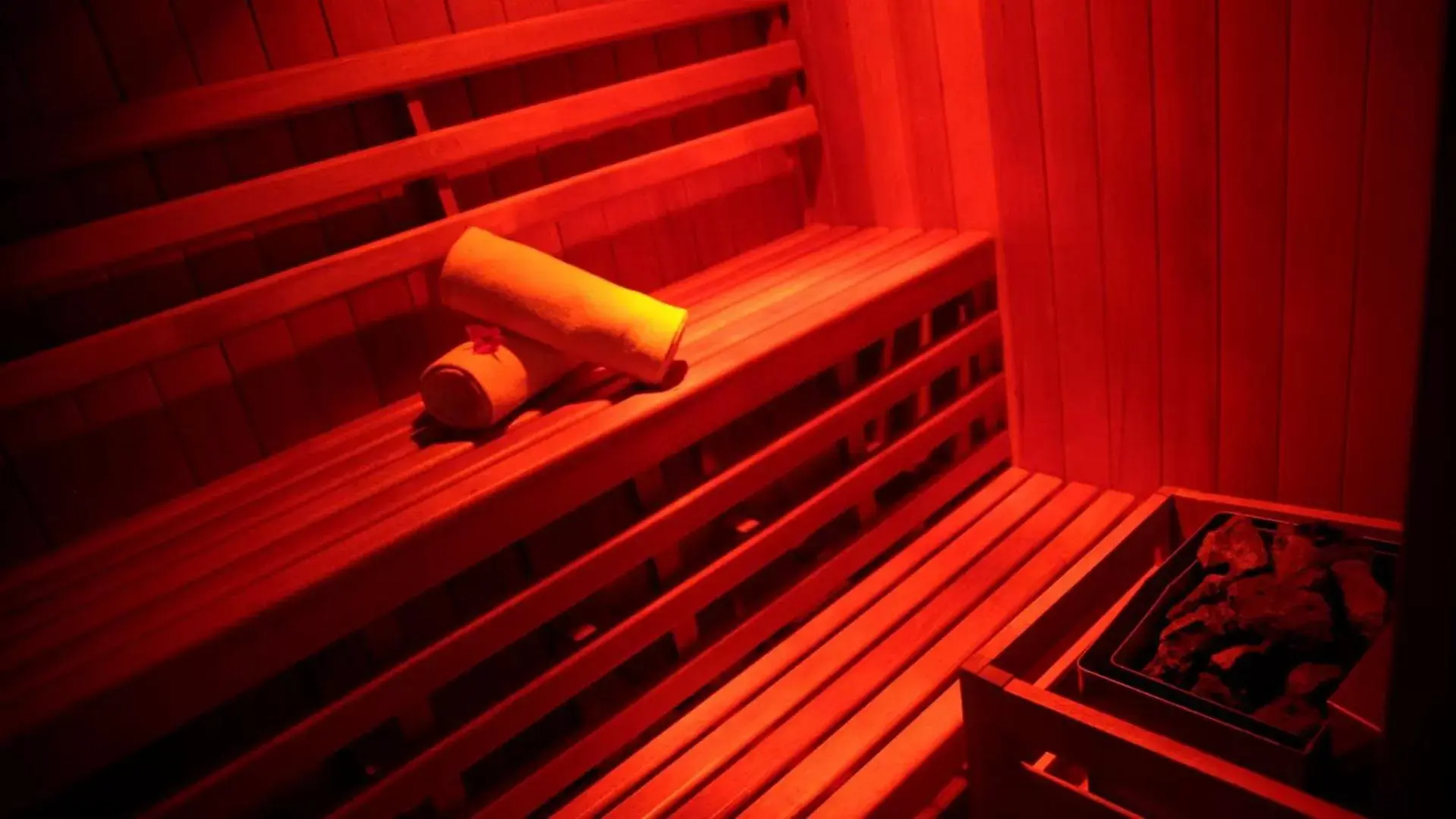 Sauna in Hotel Real Home