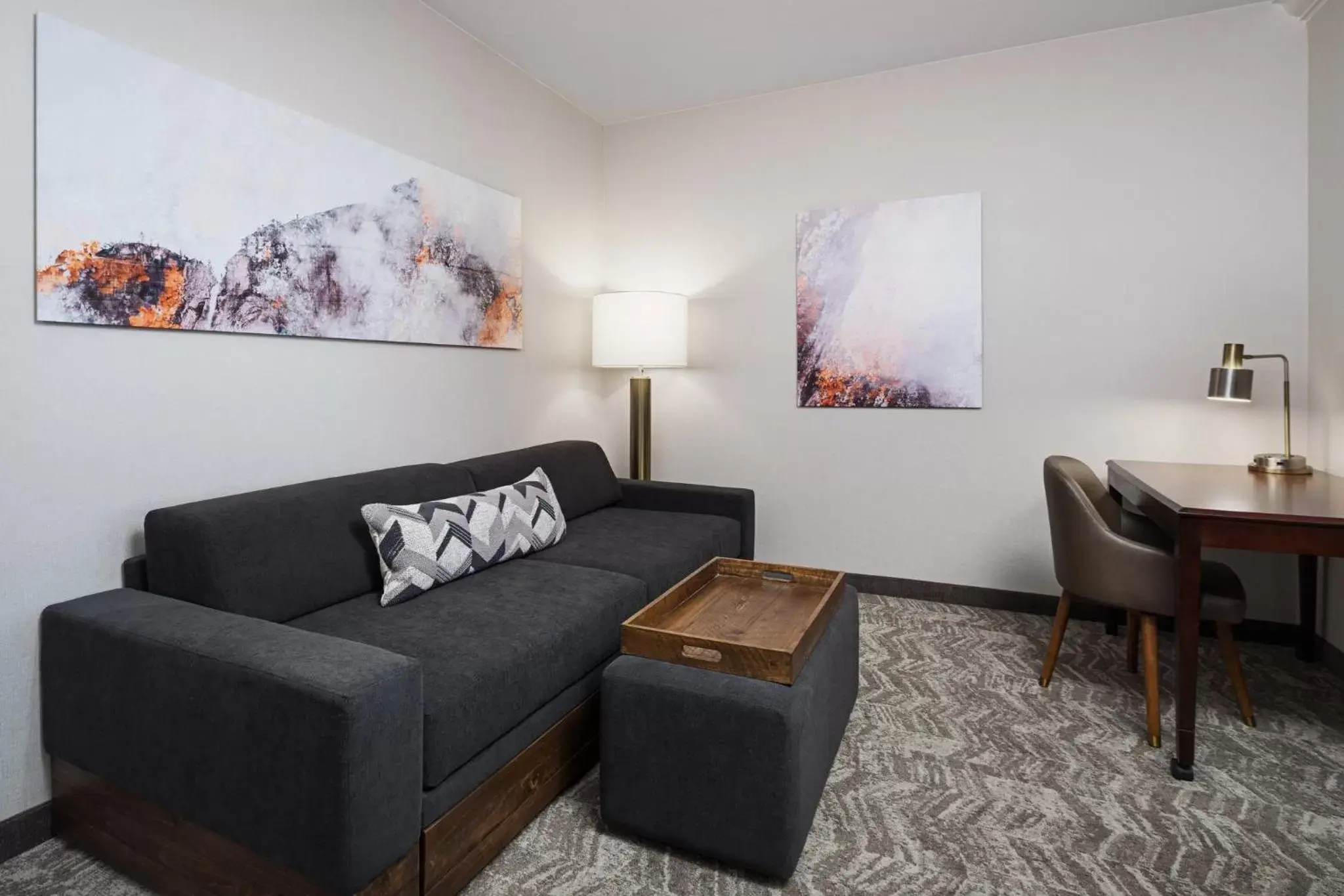 Living room, Seating Area in SpringHill Suites by Marriott Denver Airport