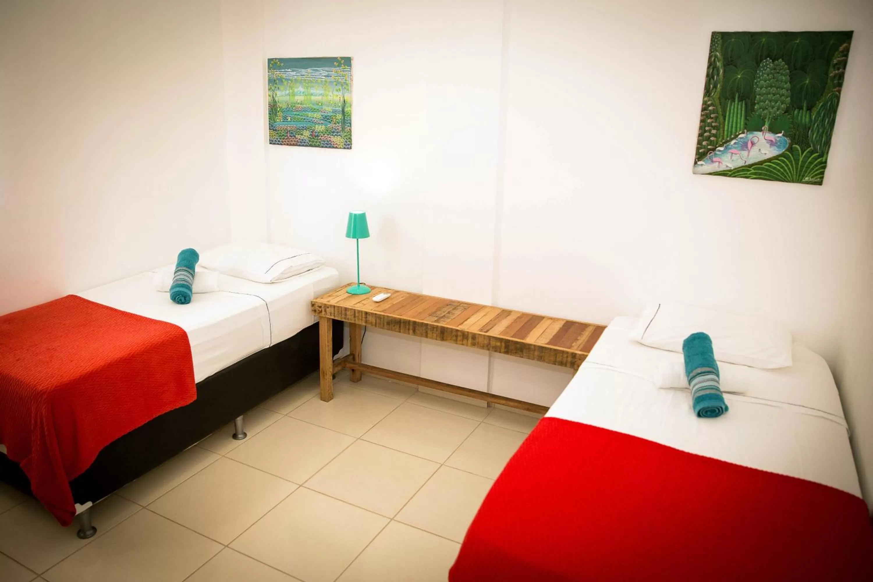 Bed in Manga Verde Beach Residence