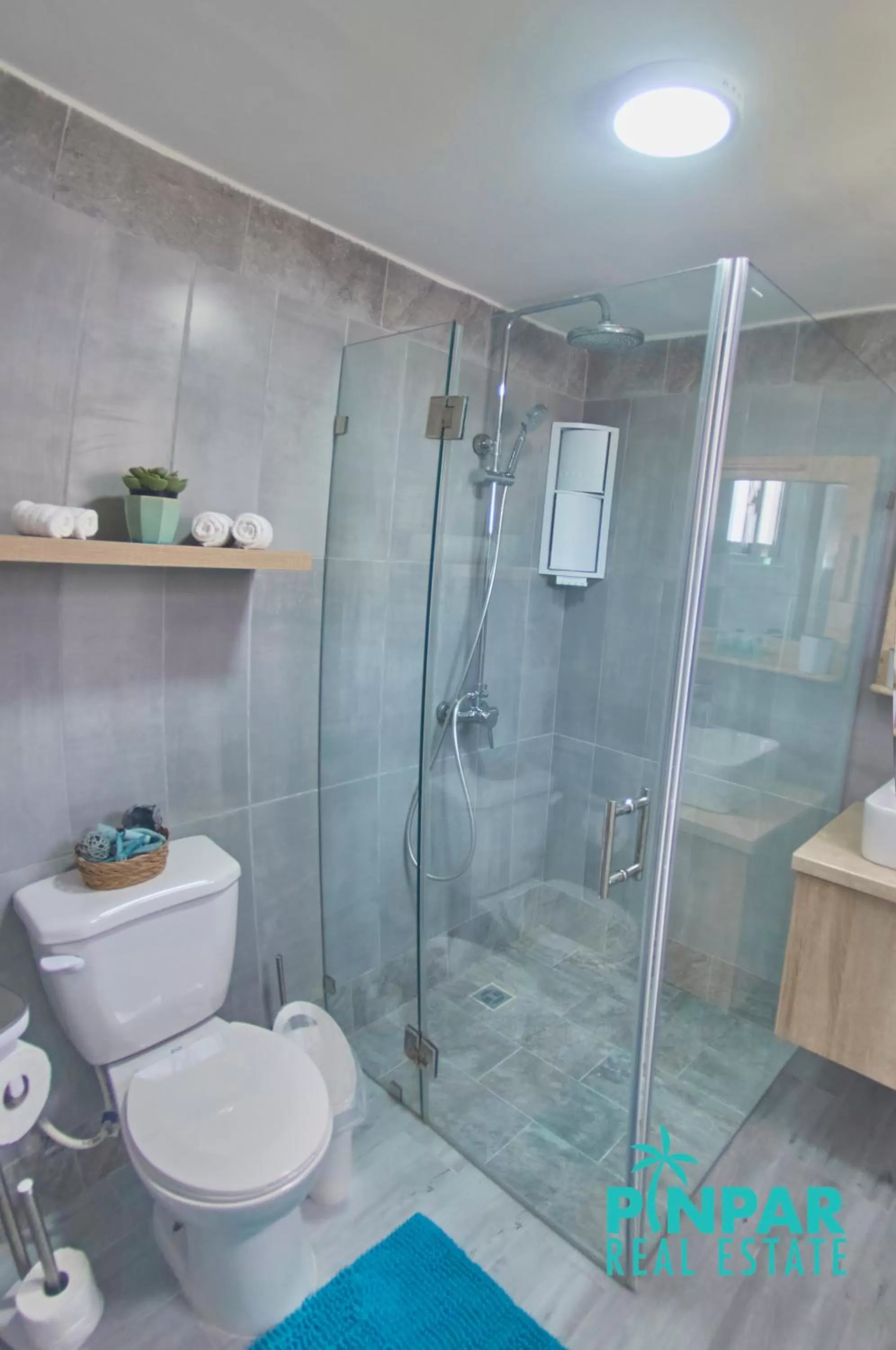 Bathroom in Villa Blanca Beach Club