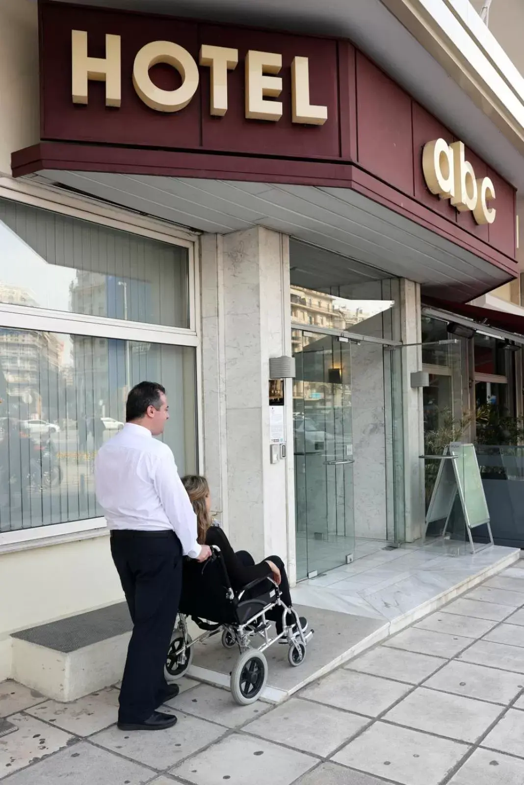 Facade/entrance in Abc Hotel Facade/entrance in Abc Hotel