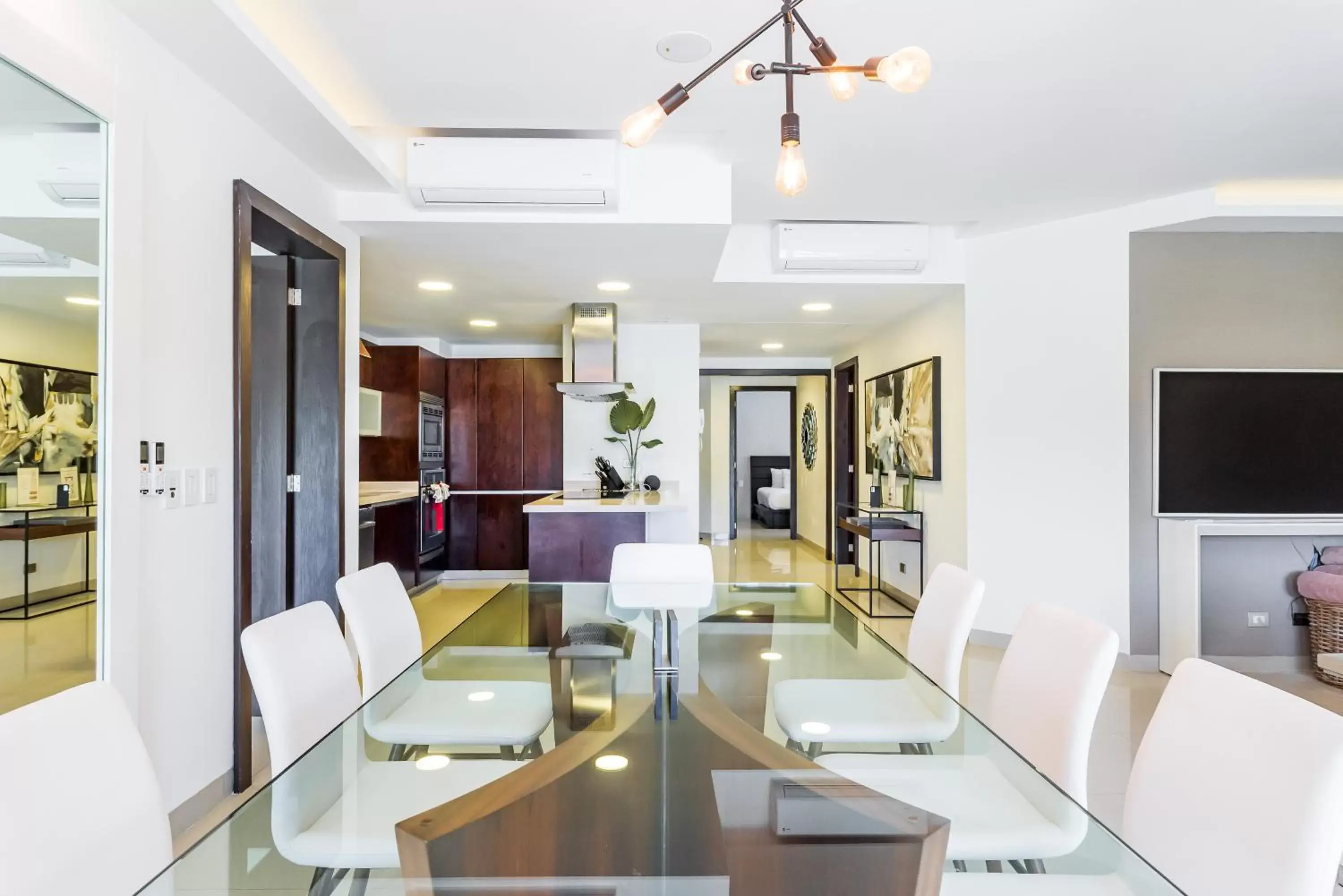 Dining Area in Mareazul Beach Front Condos At playa del Carmen