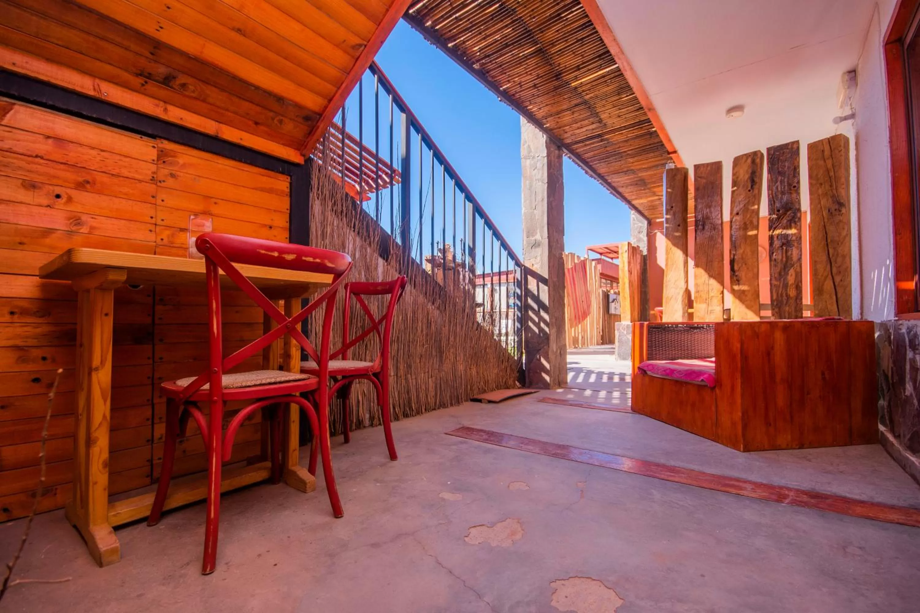 Balcony/Terrace in Hotel Casa Algarrobo