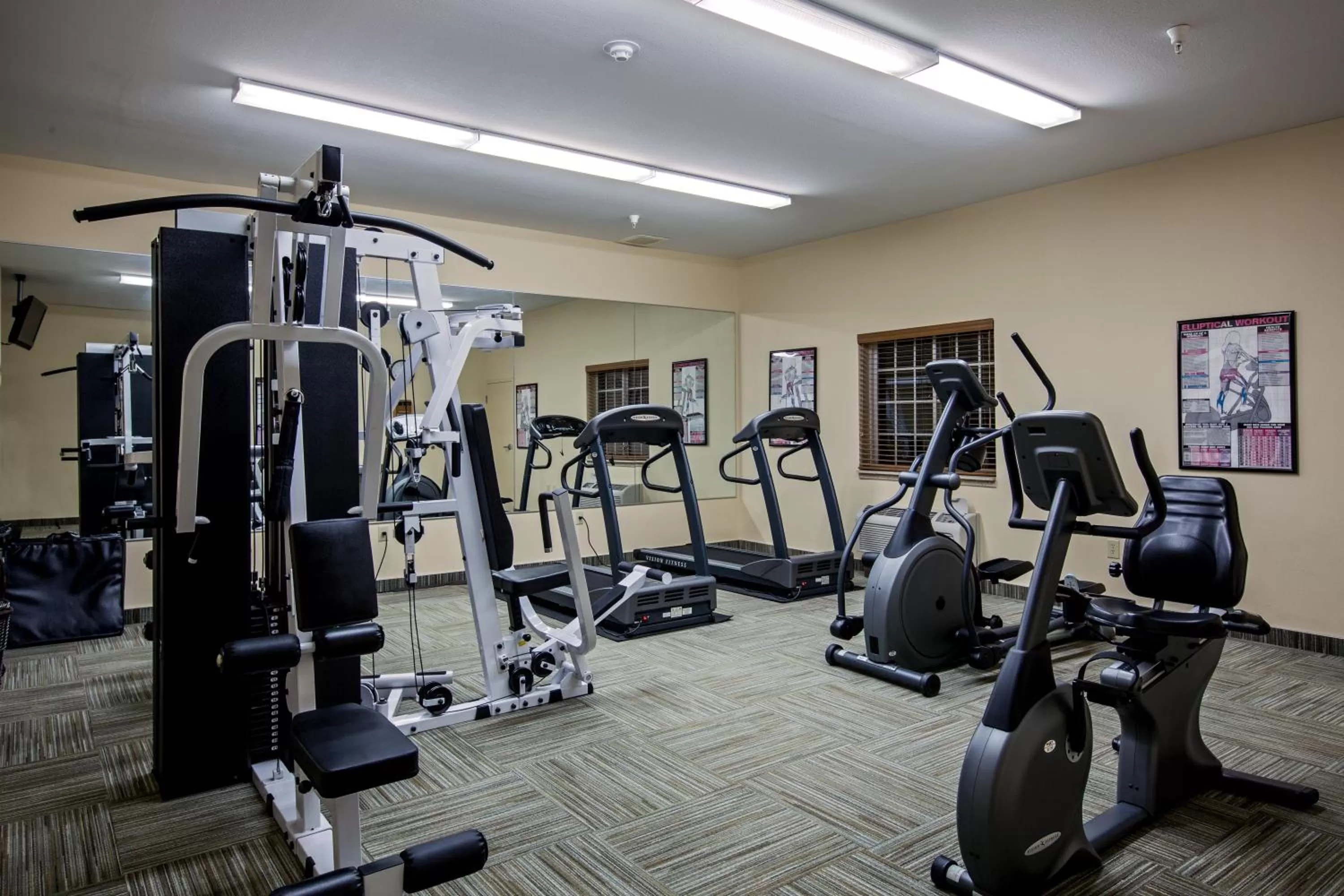 Fitness centre/facilities in Candlewood Suites Indianapolis Northwest by IHG