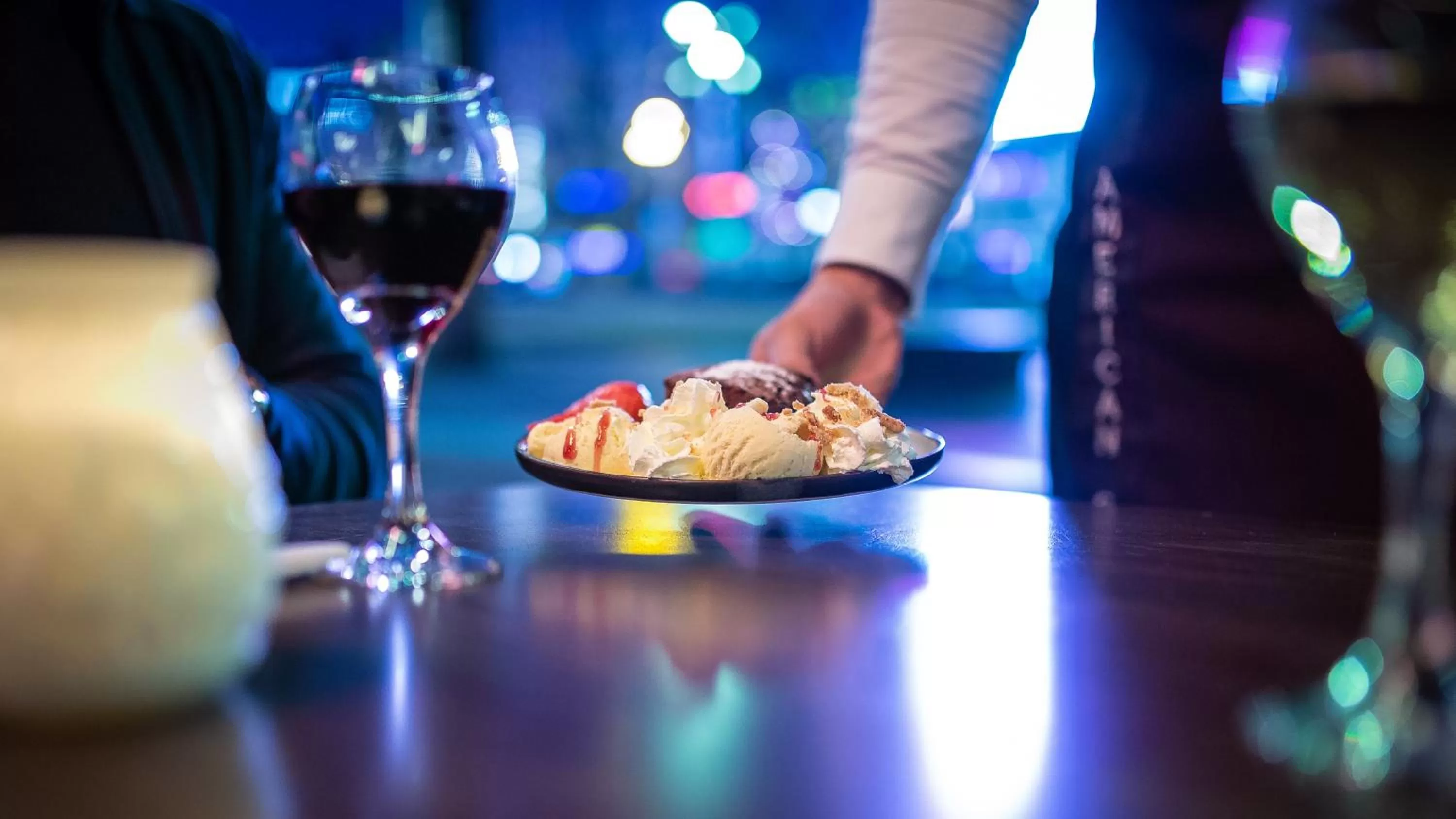 Food and drinks in Royal Amsterdam Hotel