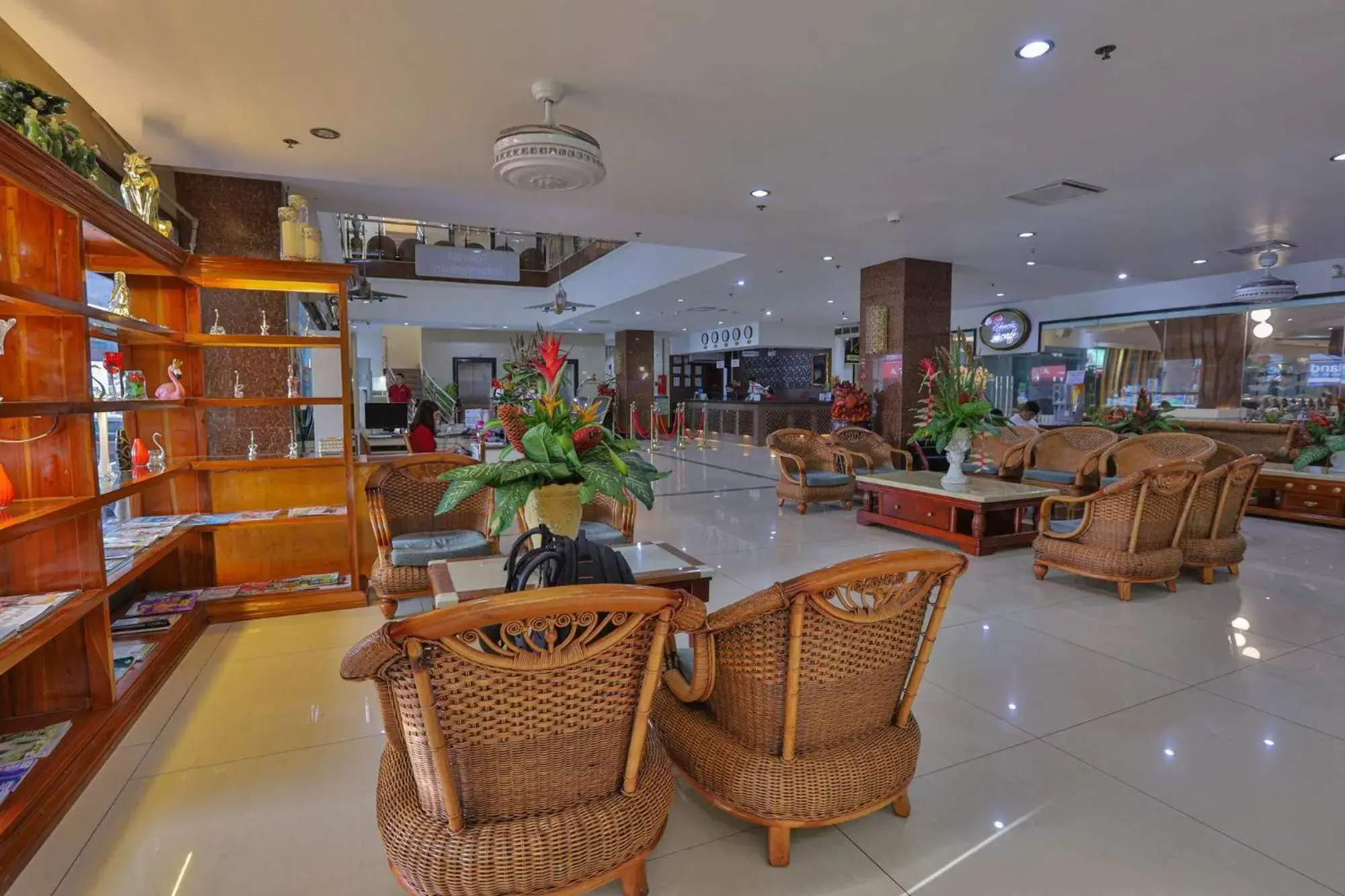 Lobby or reception in Hotel Essencia Lobby or reception in Hotel Essencia